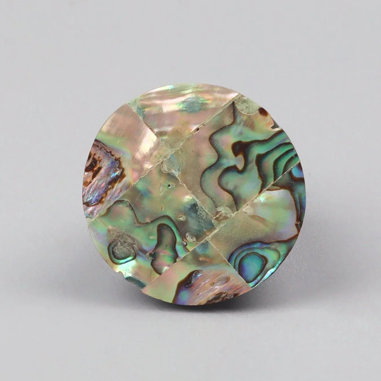 Iridescent Mother of Pearl & Rasin Decorative Door Knobs - G Decor