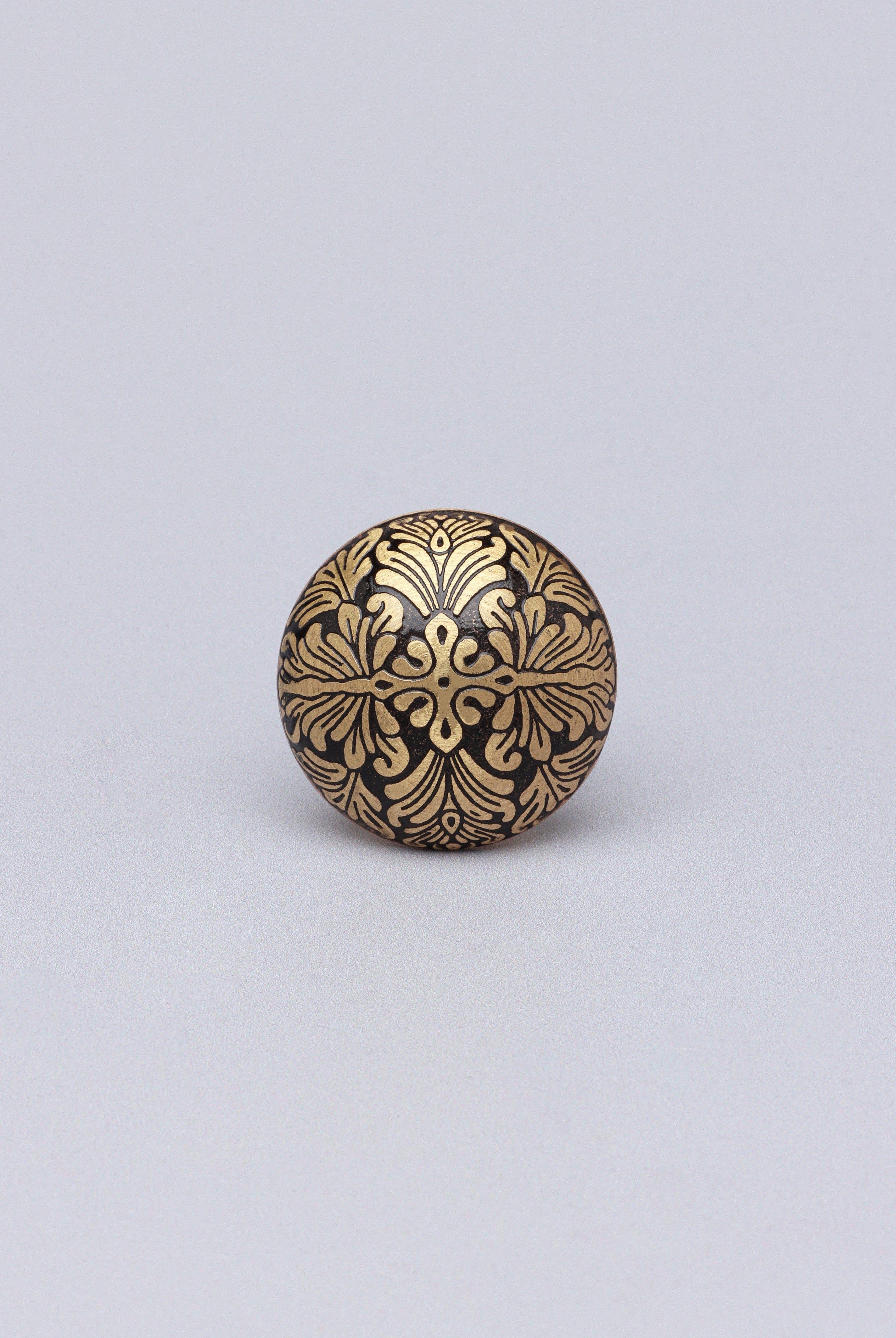 King’s Manor Victorian Brass Door Knob - G Decor