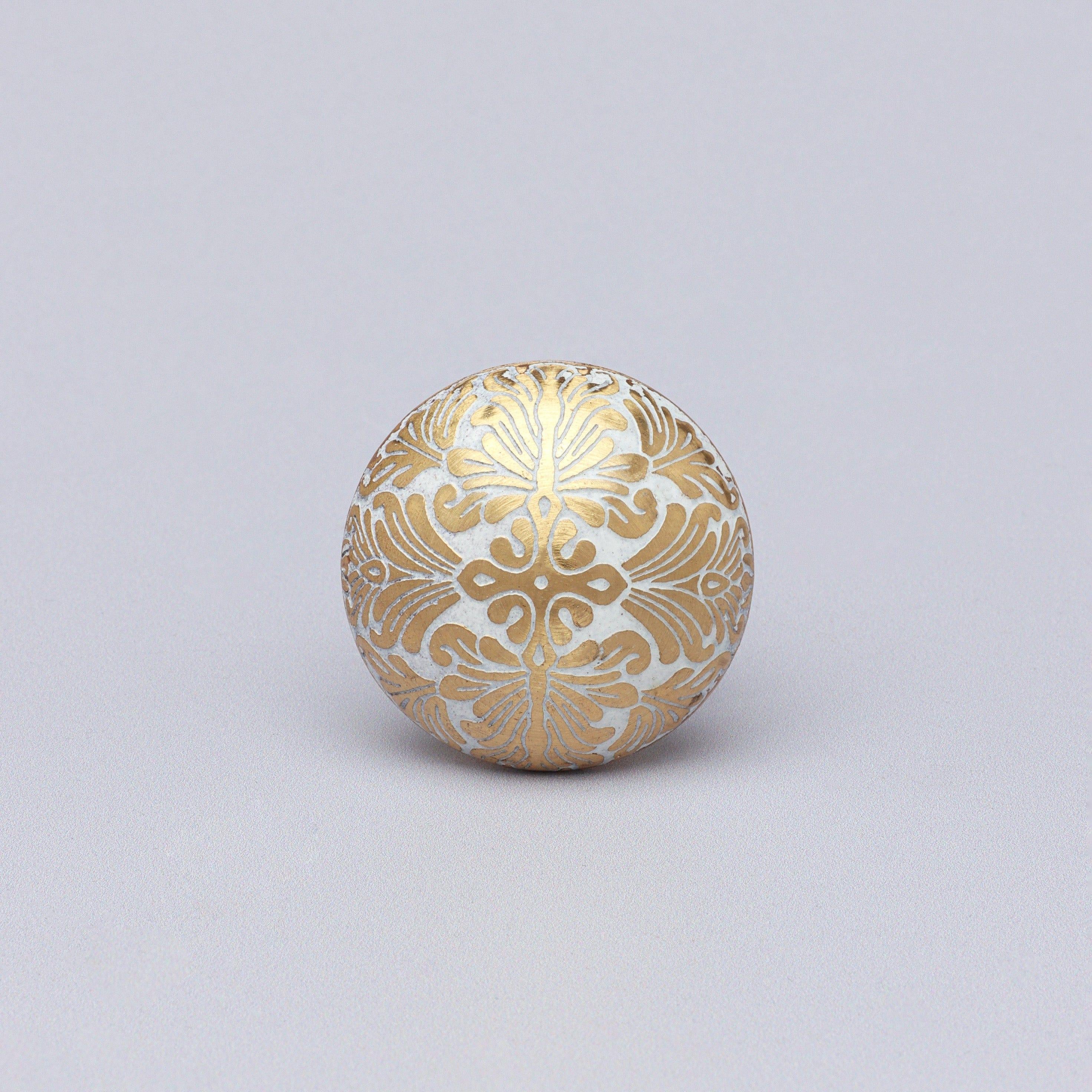 King’s Manor Victorian Brass Door Knob - G Decor