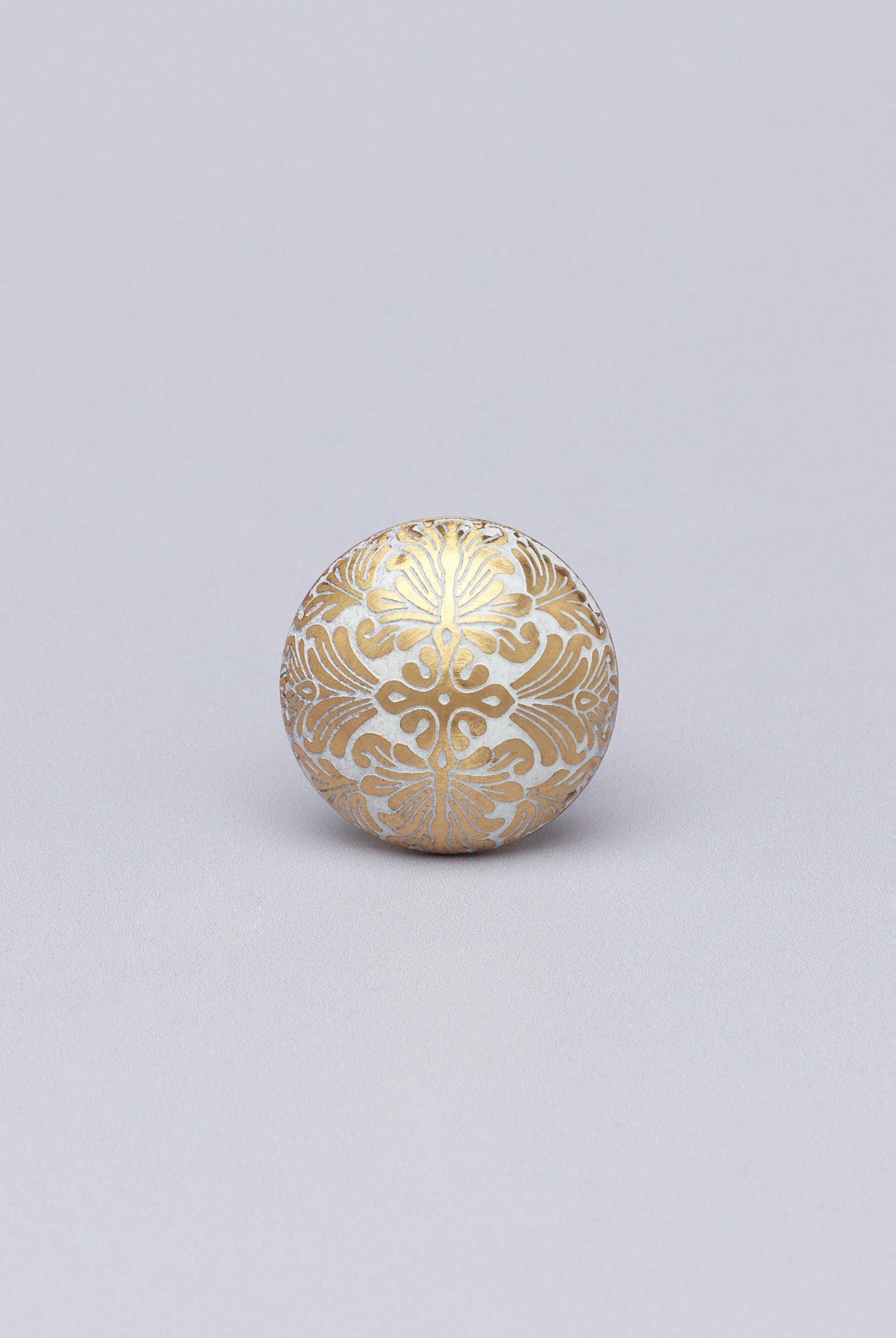 King’s Manor Victorian Brass Door Knob - G Decor