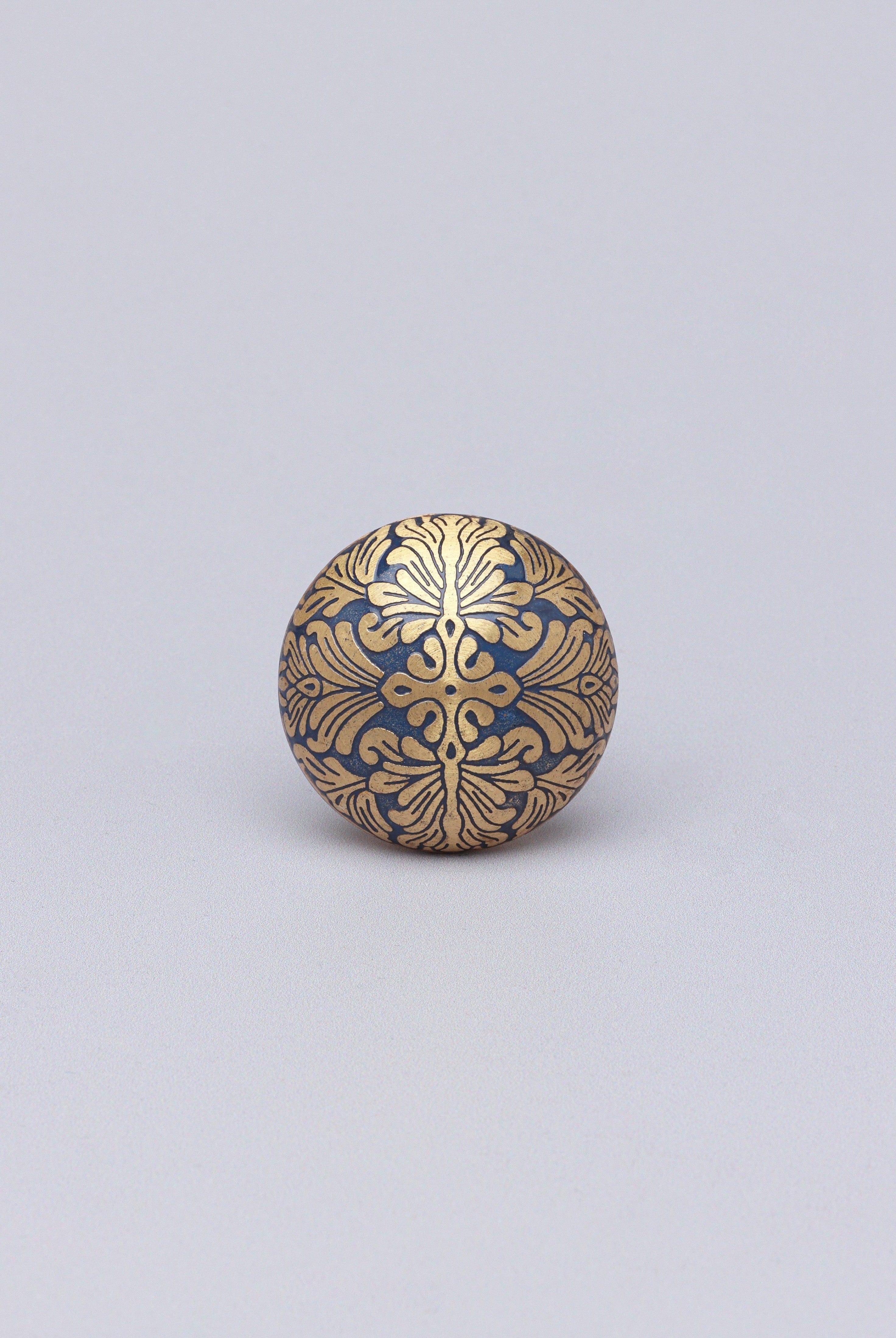 King’s Manor Victorian Brass Door Knob - G Decor