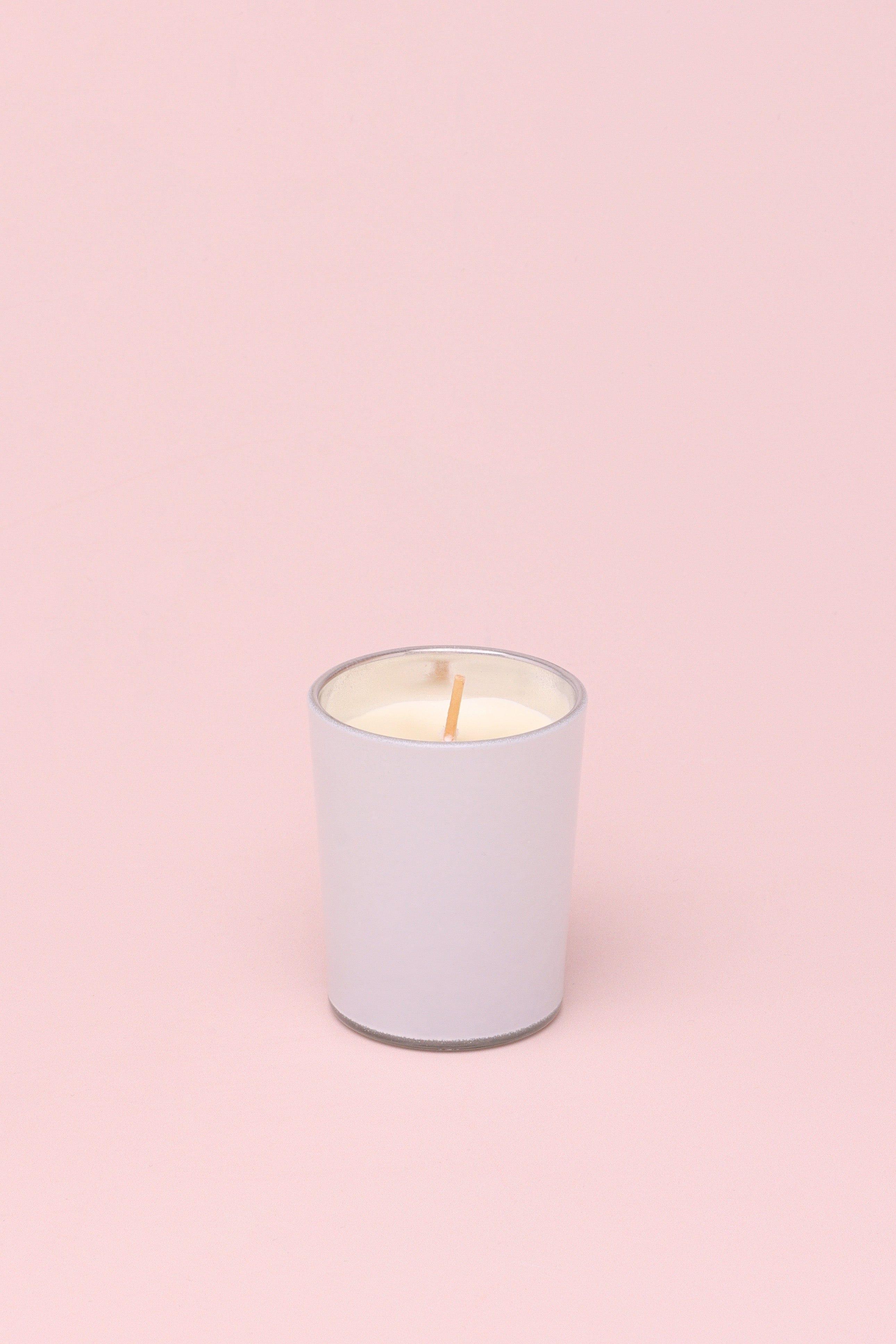 Love Slurry Cake Set of 4 Scented Soy Wax Candles in Gift Box, Almond, Oat & Blossom Fragrances - G Decor