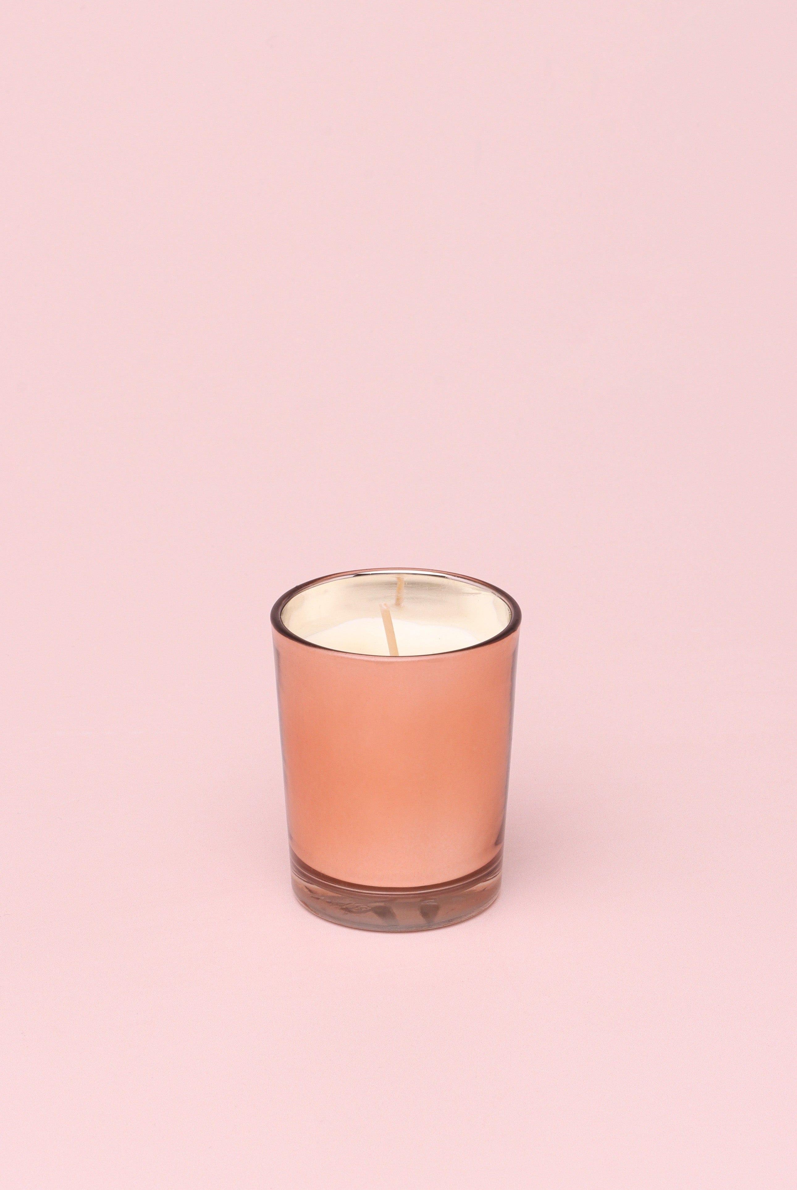 Love Slurry Cake Set of 4 Scented Soy Wax Candles in Gift Box, Almond, Oat & Blossom Fragrances - G Decor