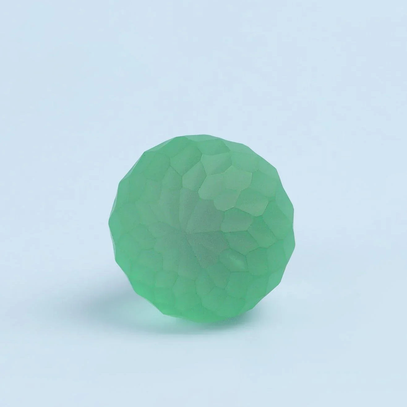 Moonlit Gem Night Spiral Matt Glass Knob In Light Colours - G Decor