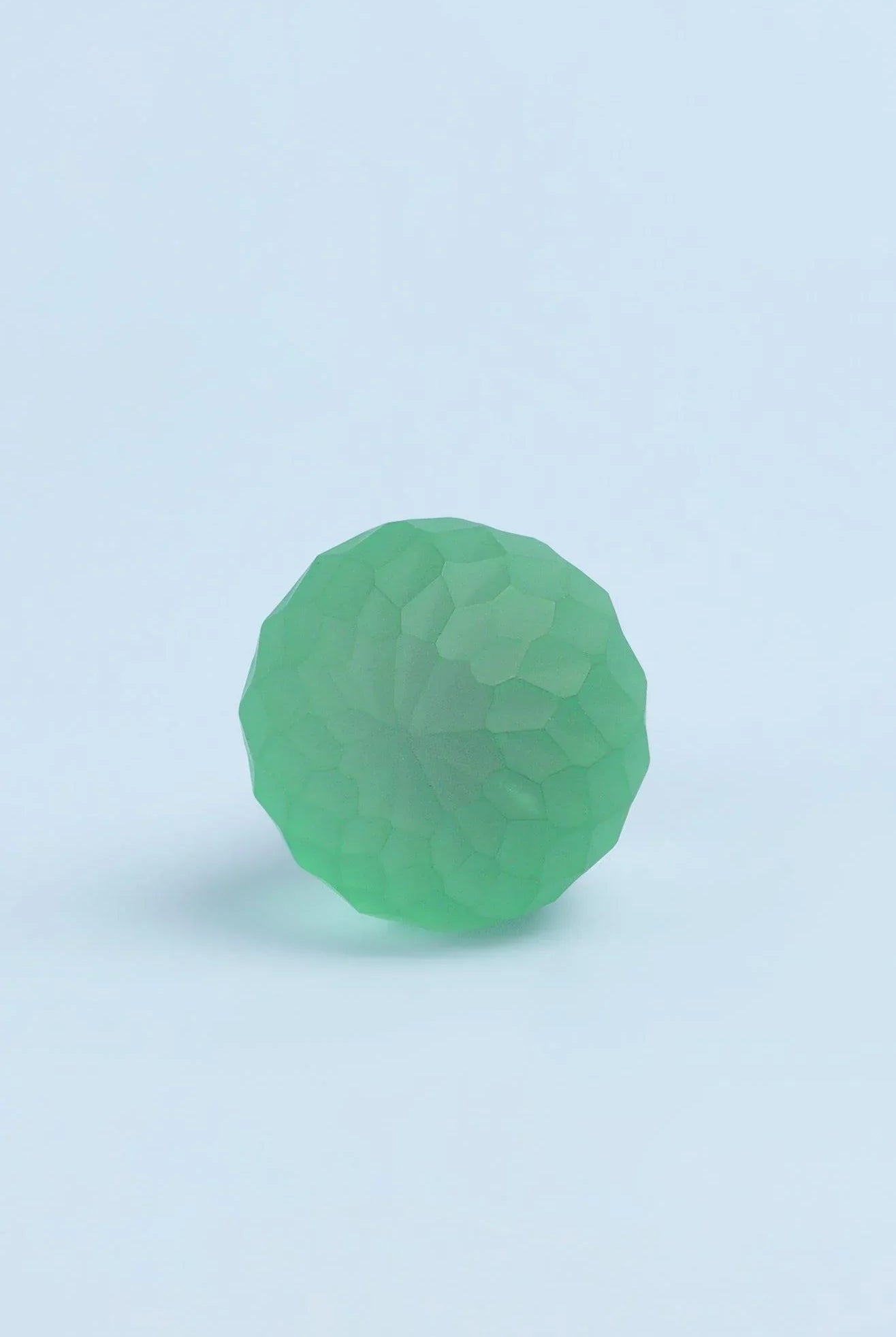 Moonlit Gem Night Spiral Matt Glass Knob In Light Colours - G Decor