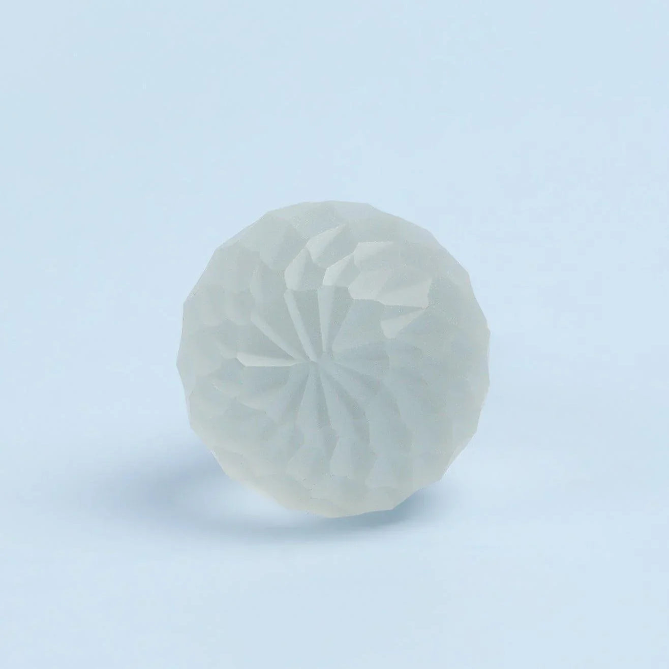 Moonlit Gem Night Spiral Matt Glass Knob In Light Colours - G Decor