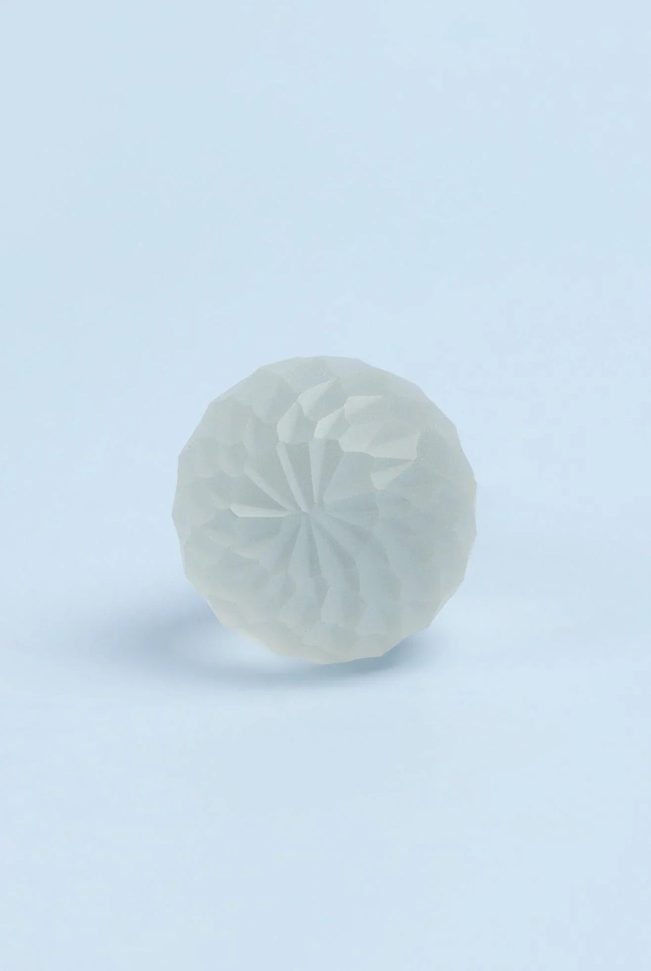 Moonlit Gem Night Spiral Matt Glass Knob In Light Colours - G Decor