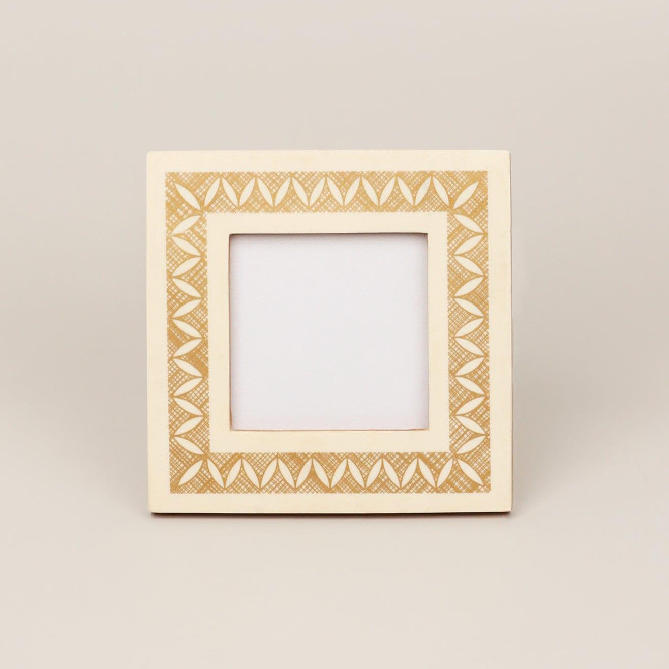 Navajo Handcrafted Geometric Pattern Photo Frame Picture Display - G Decor