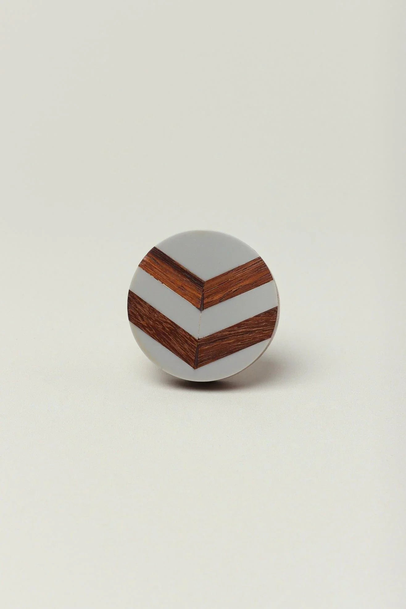 Nordic Trail Woodland Cabinet Knob — close-up view, G Decor