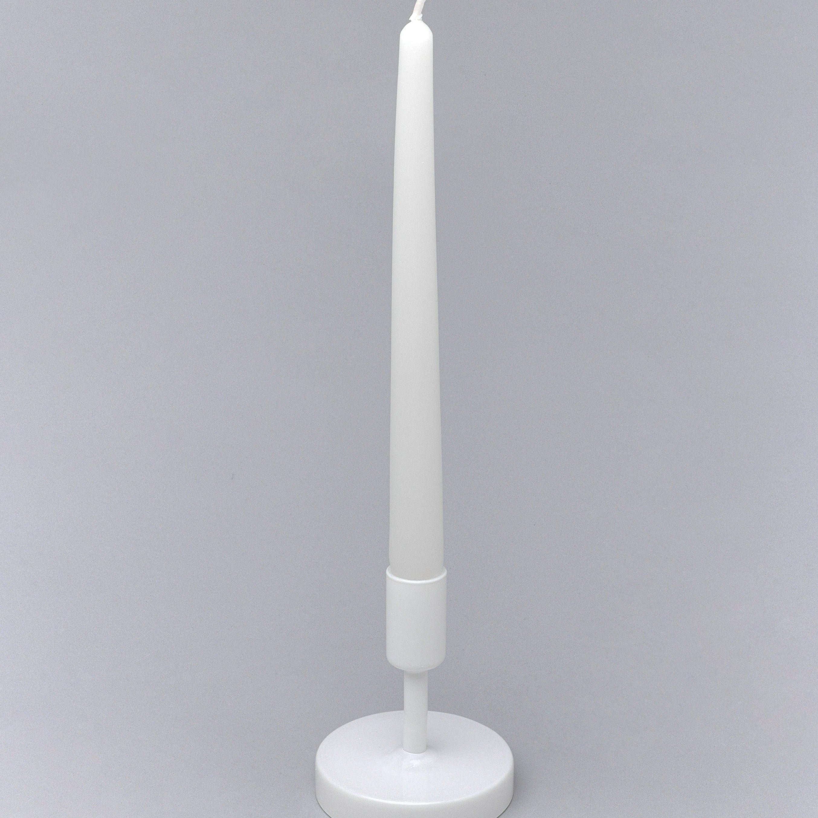 Nordlys Tall Matt White Dinner & Taper Candles Pack of 2, 10 or 20, Scandinavian Design - G Decor