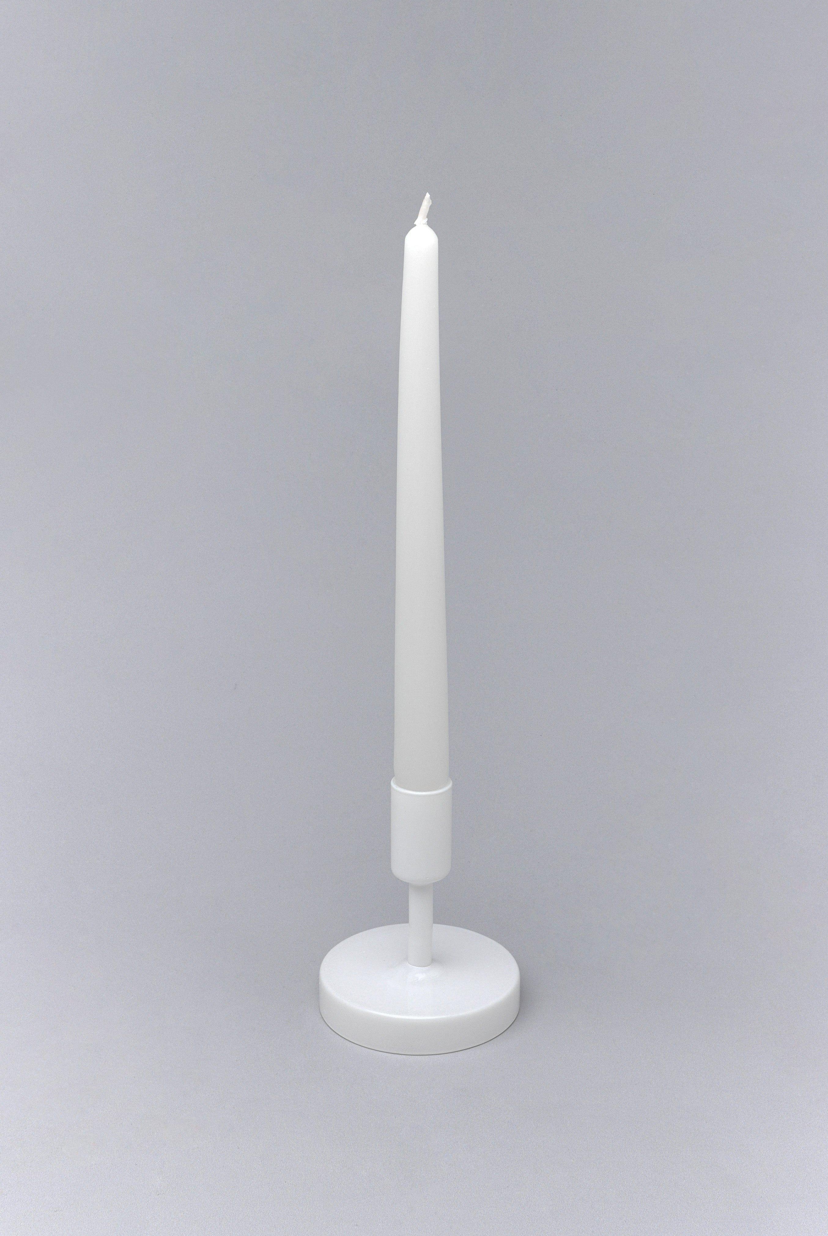 Nordlys Tall Matt White Dinner & Taper Candles Pack of 2, 10 or 20, Scandinavian Design - G Decor