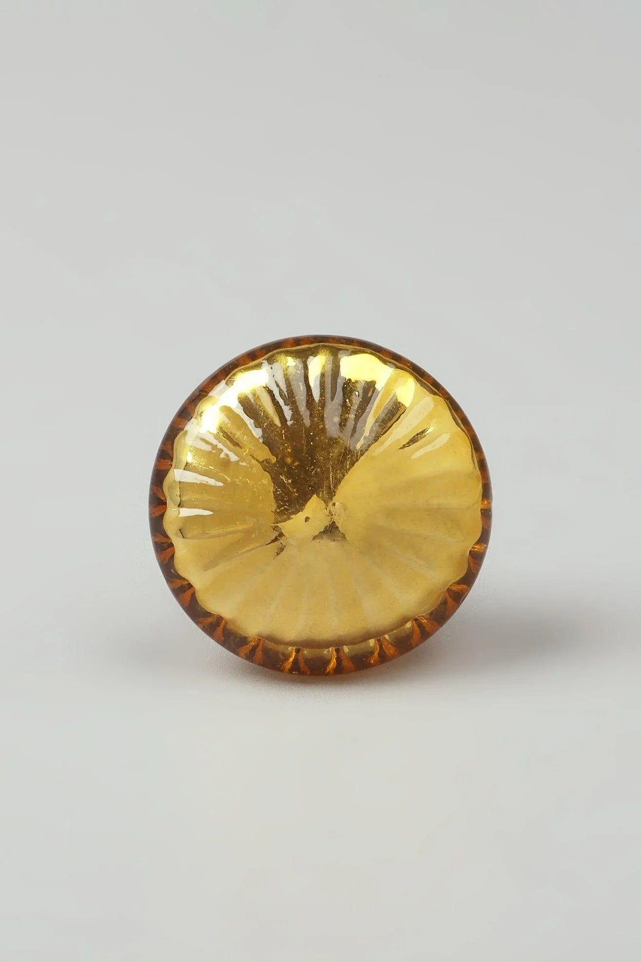 Obsidian & Solstice Round Glass Door Knob - G Decor