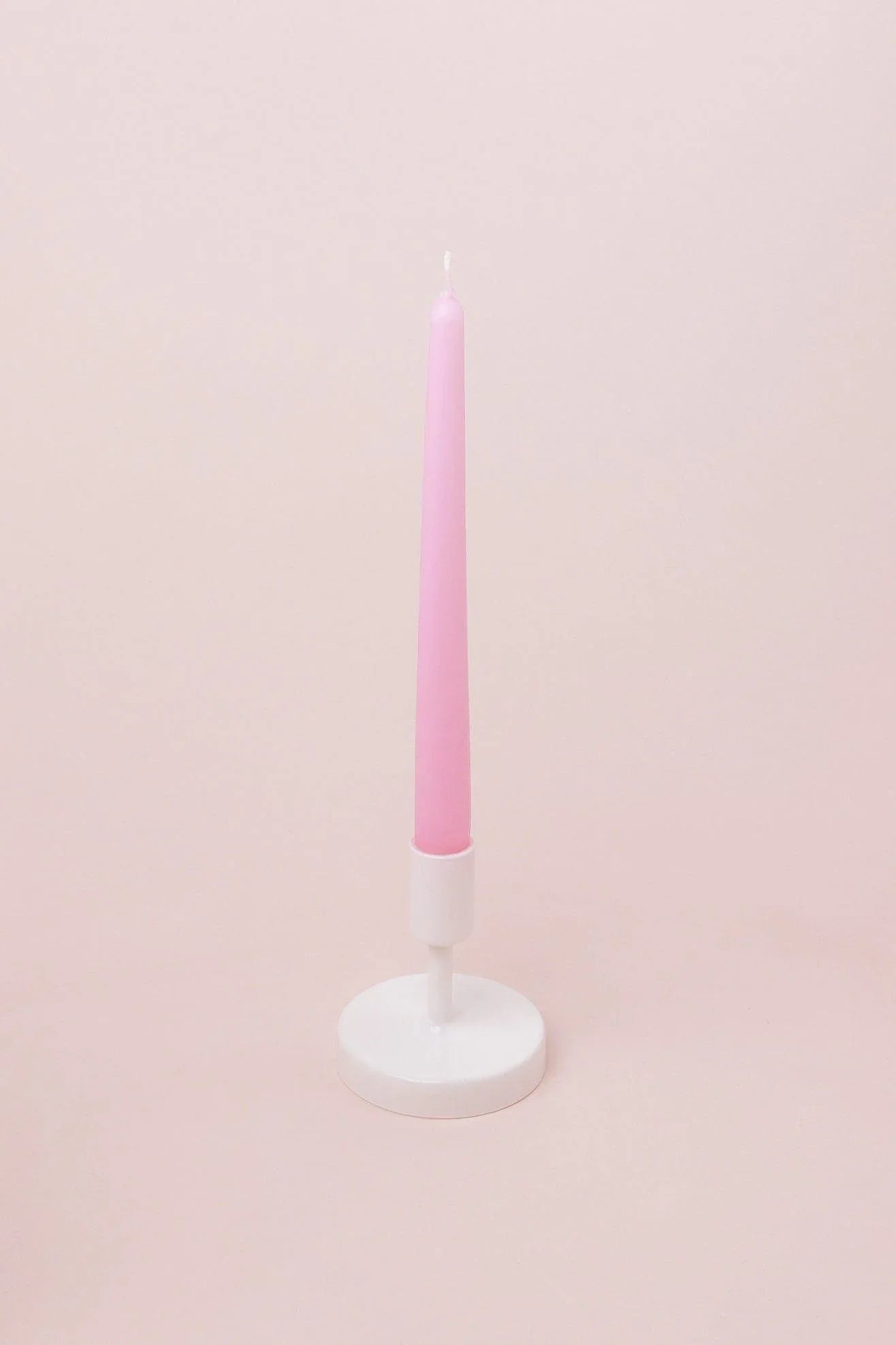 pastelaria-set-of-2-10-or-20-baby-pink-tall-pastel-dinner-and-taper-candles-g-decor-11569 - G Decor