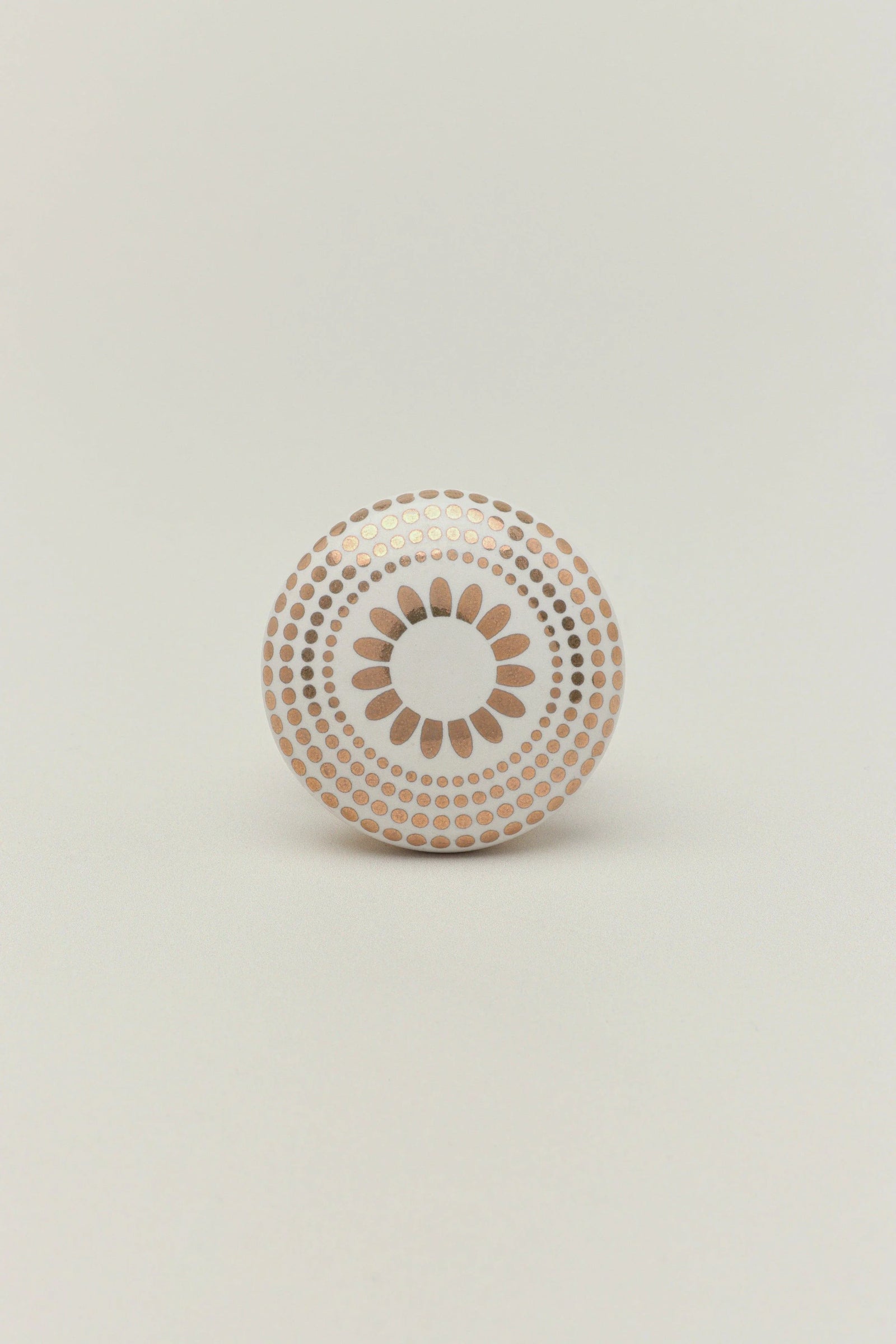 Royal Gold Luxury Ceramic Cabinet Knob — close-up view, G Decor