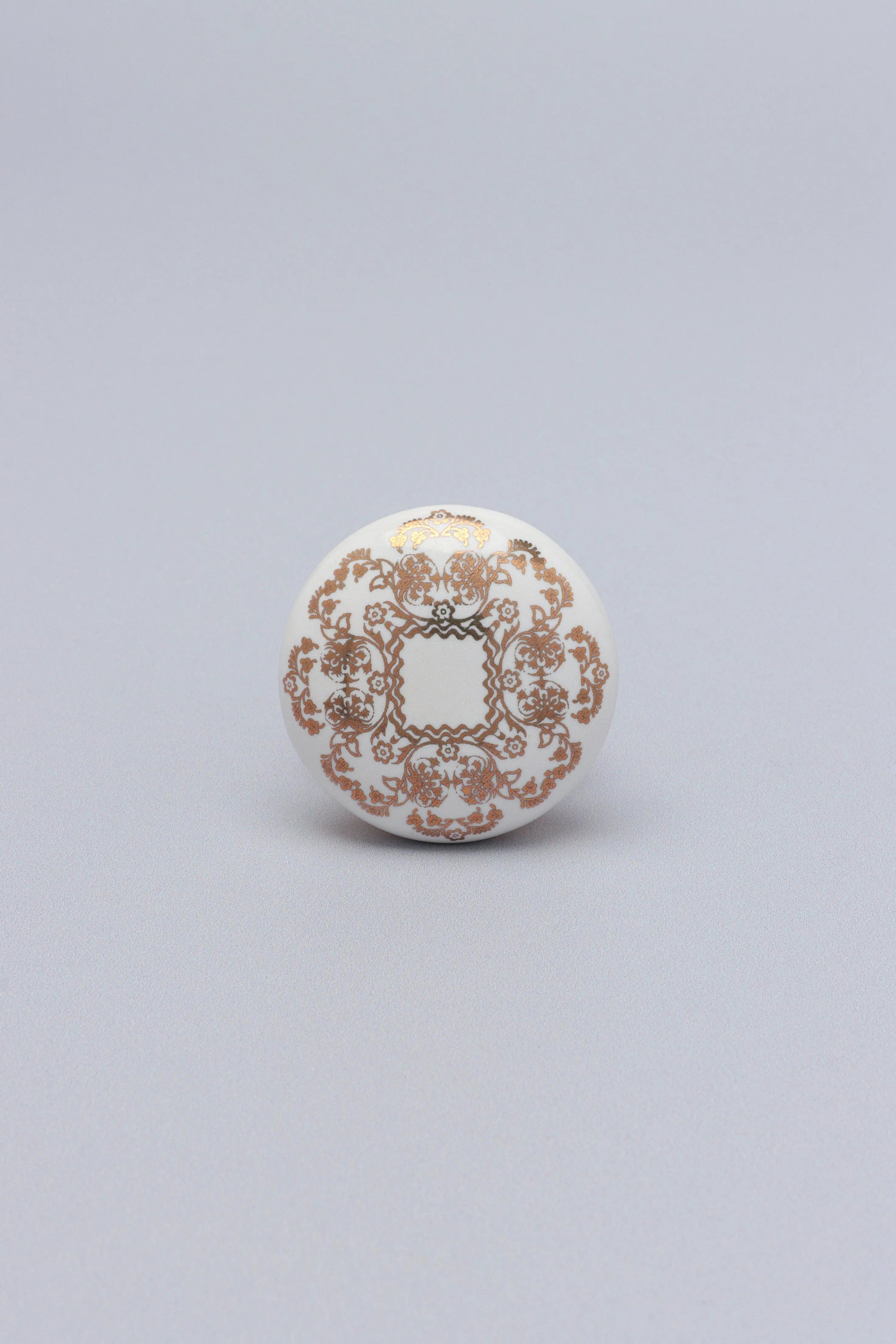 Royal Gold Family Ceramic Knob Luxury Door, Cupboard & Drawer Handle - G Decor