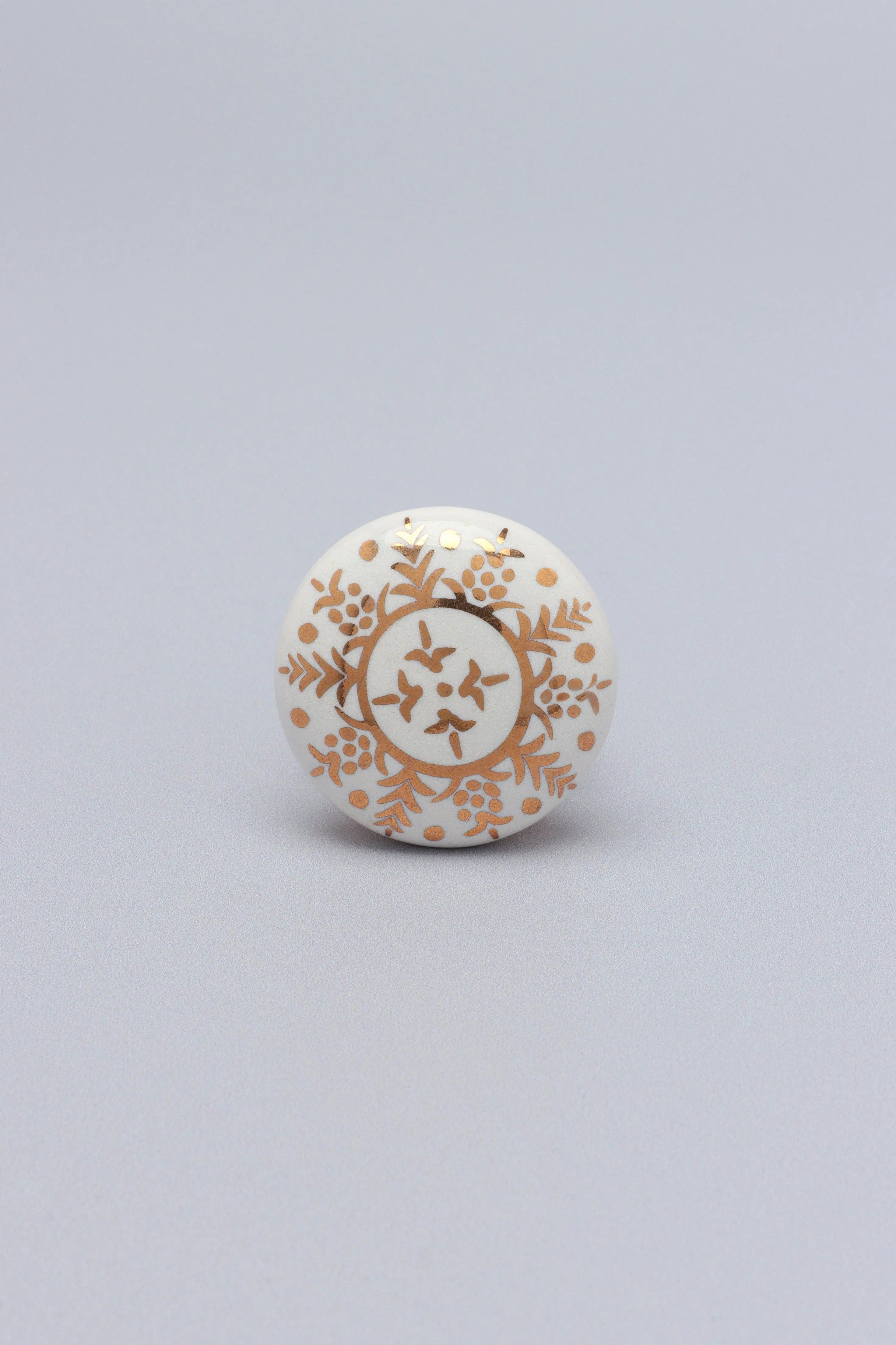 Royal Gold Family Ceramic Knob Luxury Door, Cupboard & Drawer Handle - G Decor