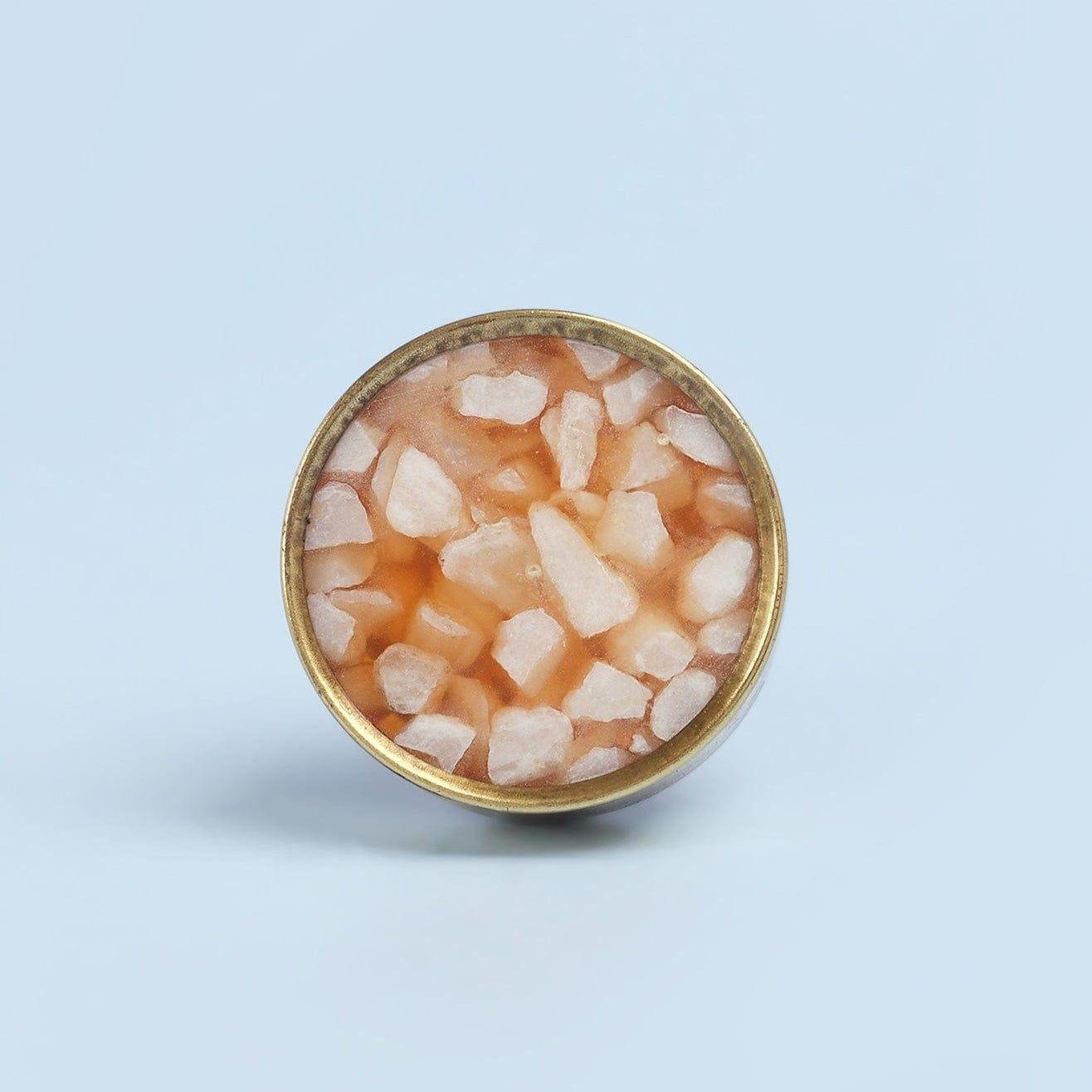 Santorini Pebble Rock Brass Pull Door Knob - G Decor