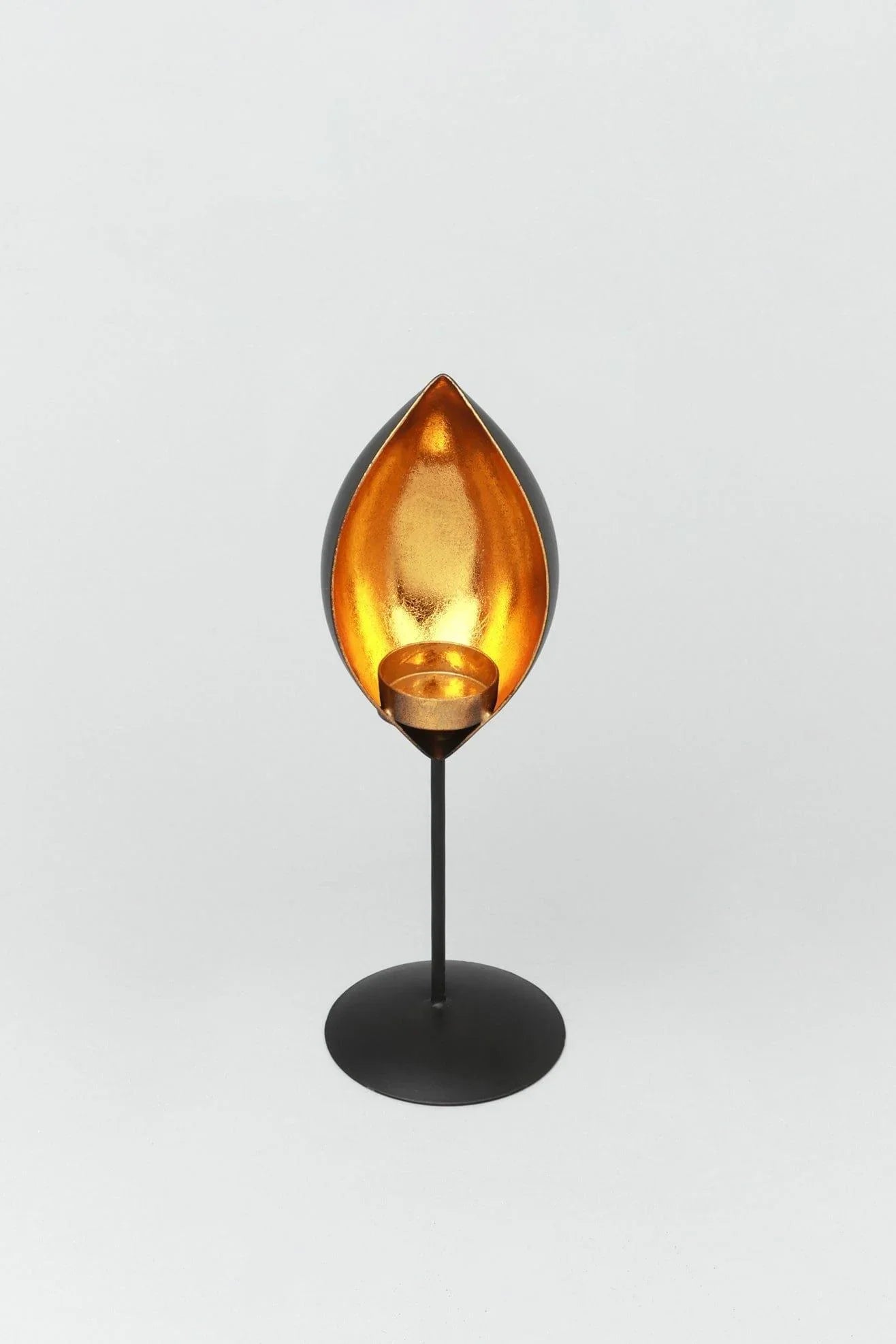 Set Of Two Zion Flame Tealight Candle Holders - G Decor