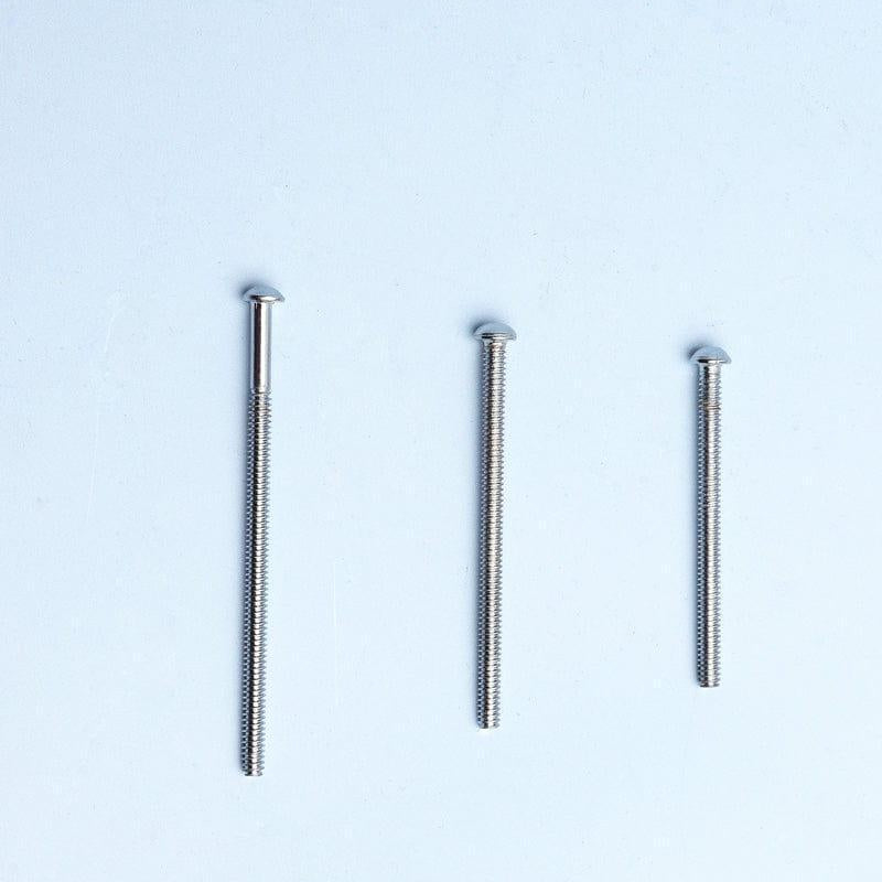 Short, Standard or Long Chrome Bolts for Ceramic Door Knobs - G Decor