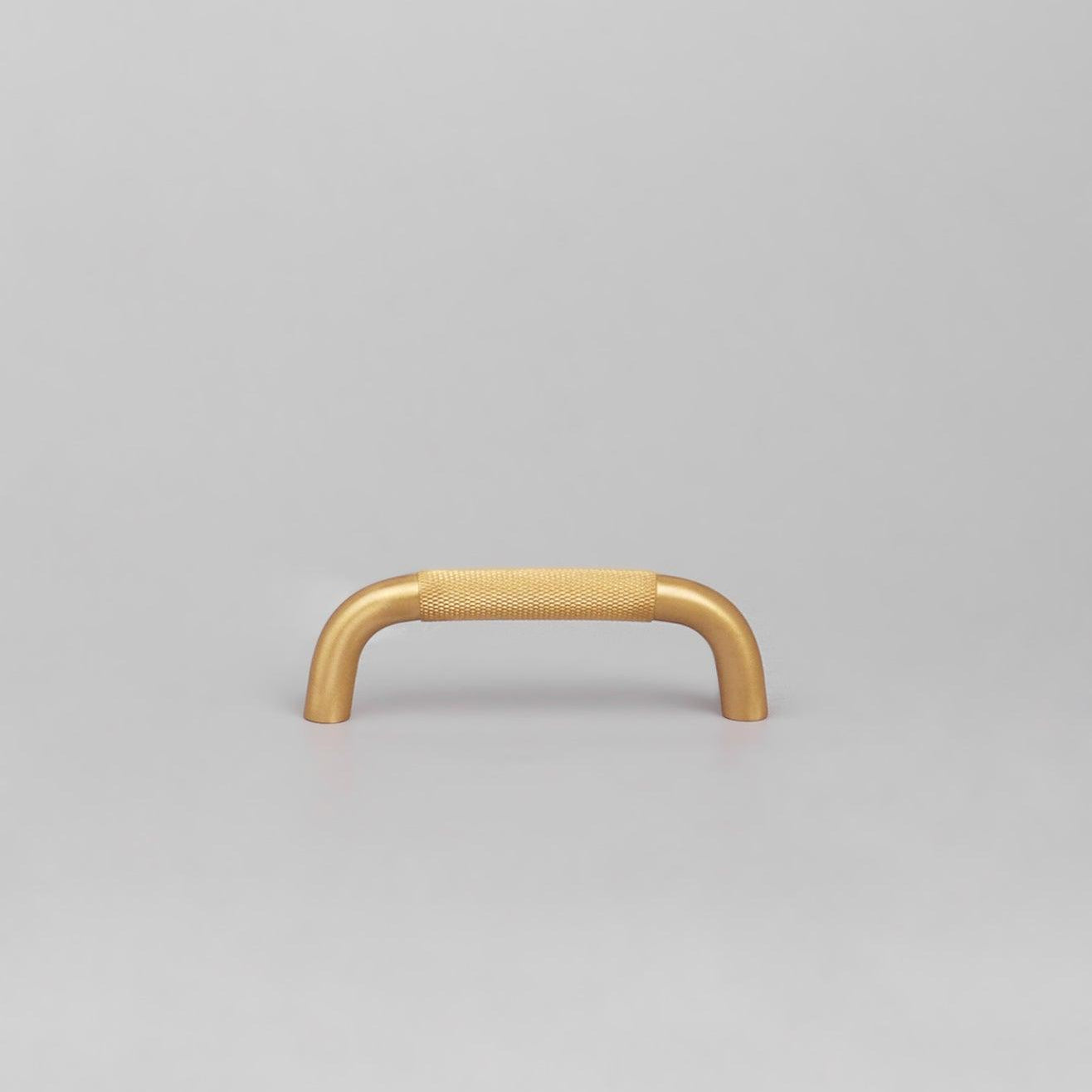 Solid Brass Knurled D Handle Satin Matt Finish - G Decor