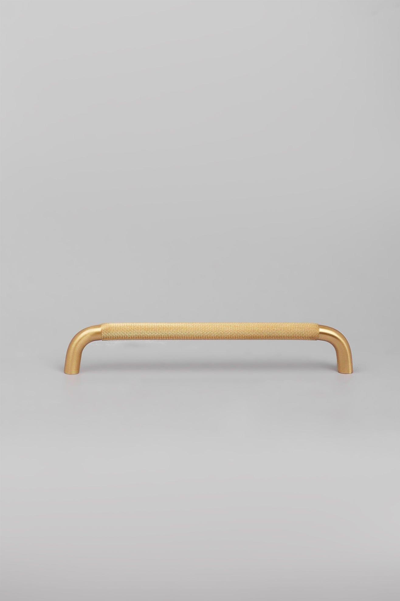 Solid Brass Knurled D Handle Satin Matt Finish - G Decor