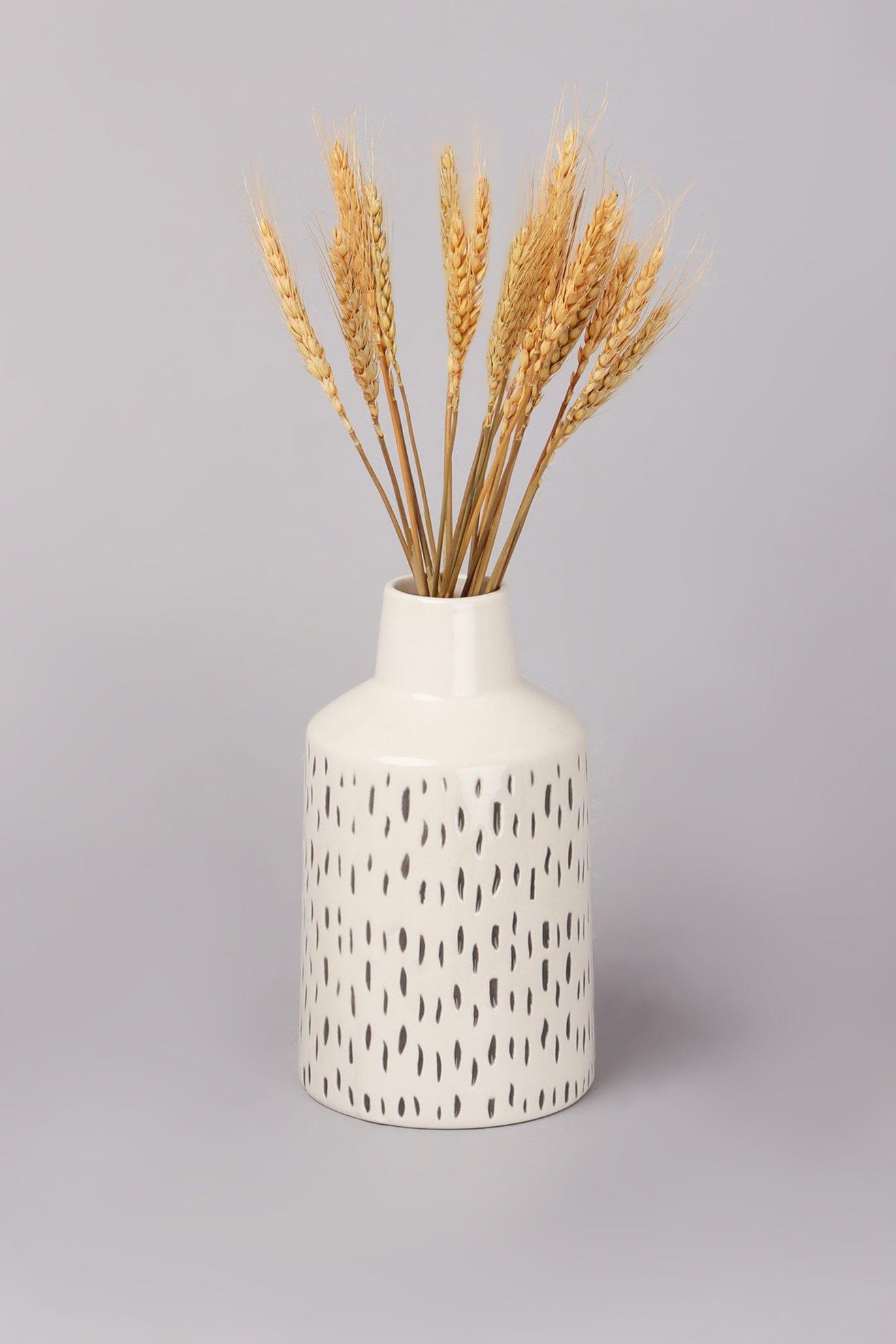 G Decor planters and vases Cream Hestia Cream Ceramic Vase