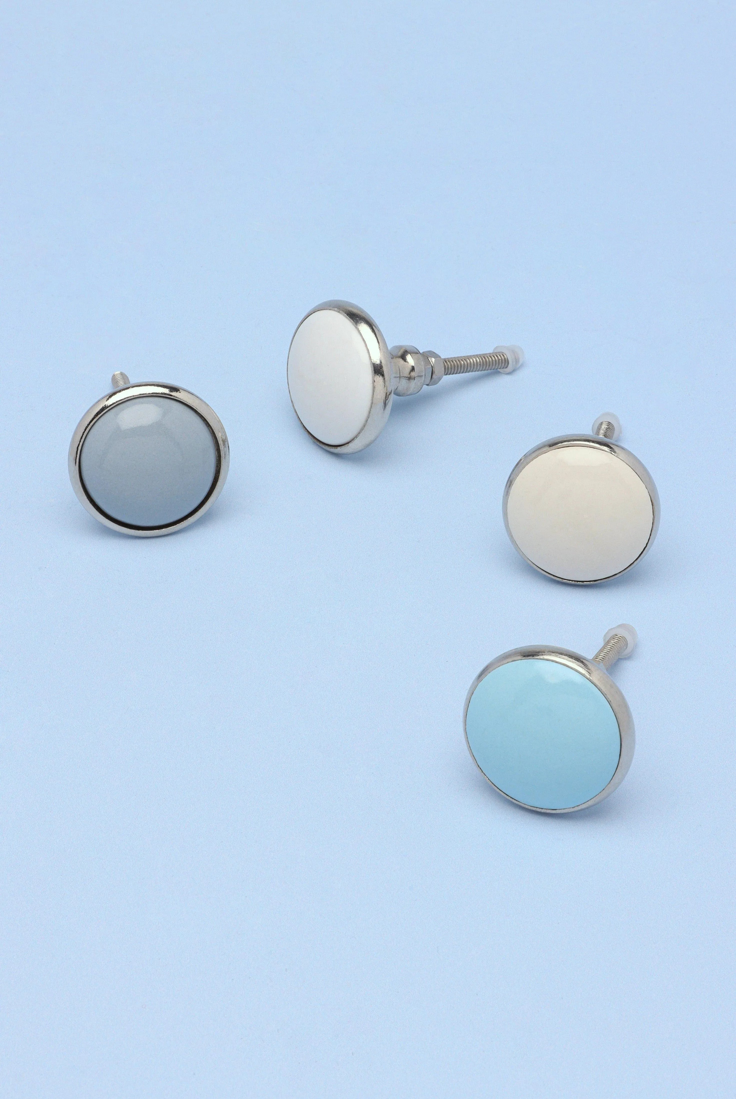 Stylish Ceramic and Metal Door Knob & Handle - G Decor