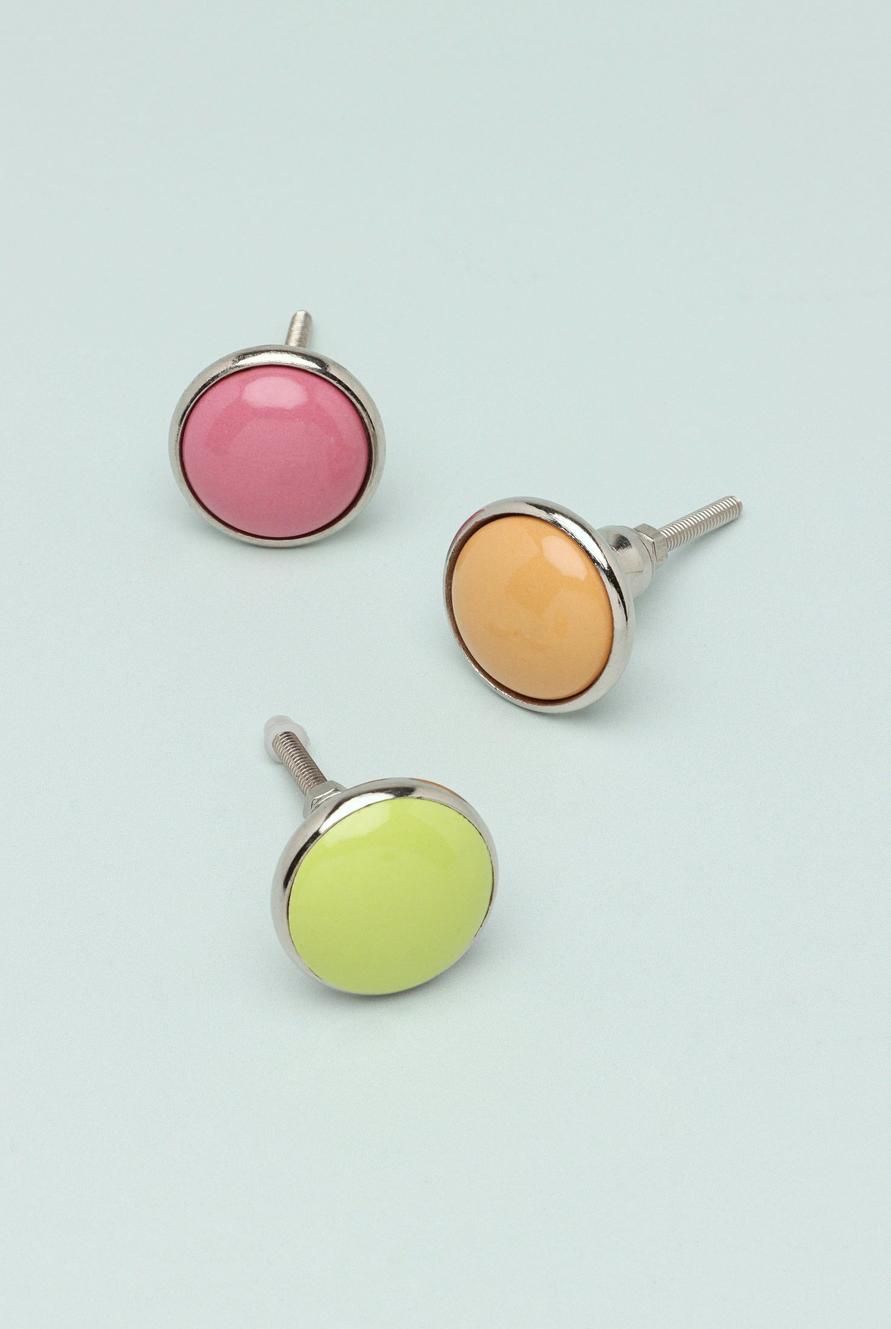 Stylish Ceramic and Metal Door Knob & Handle In Colour Edition - G Decor