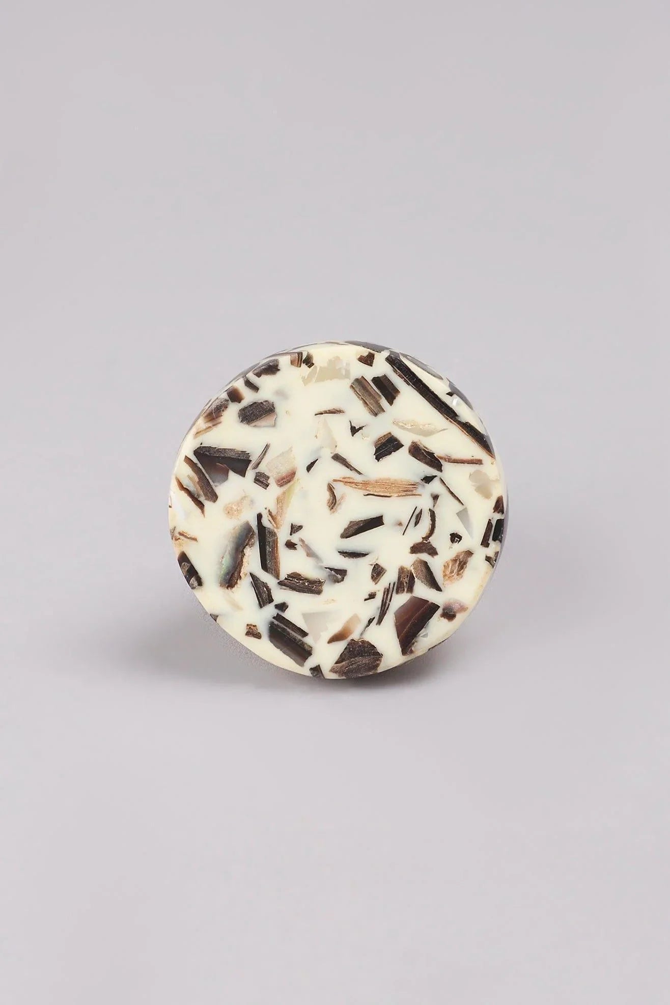Terrazzo Marble Effect Barcelona Cabinet Knob — alternate view, G Decor