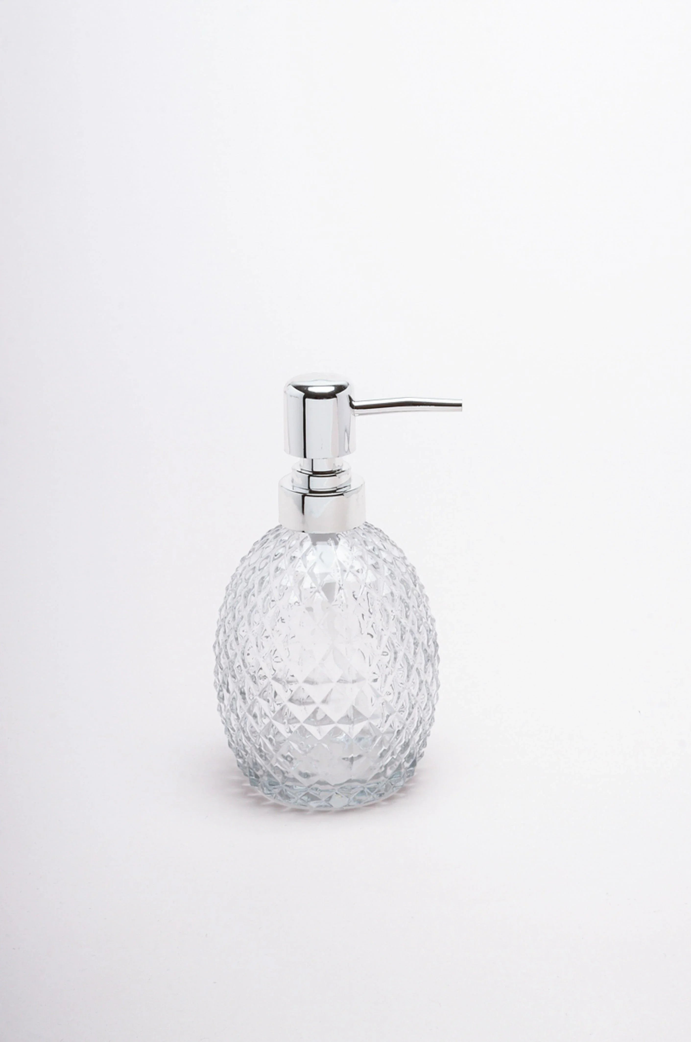 three-piece-florence-diamond-clear-glass-bathroom-set-g-decor-56718 - G Decor