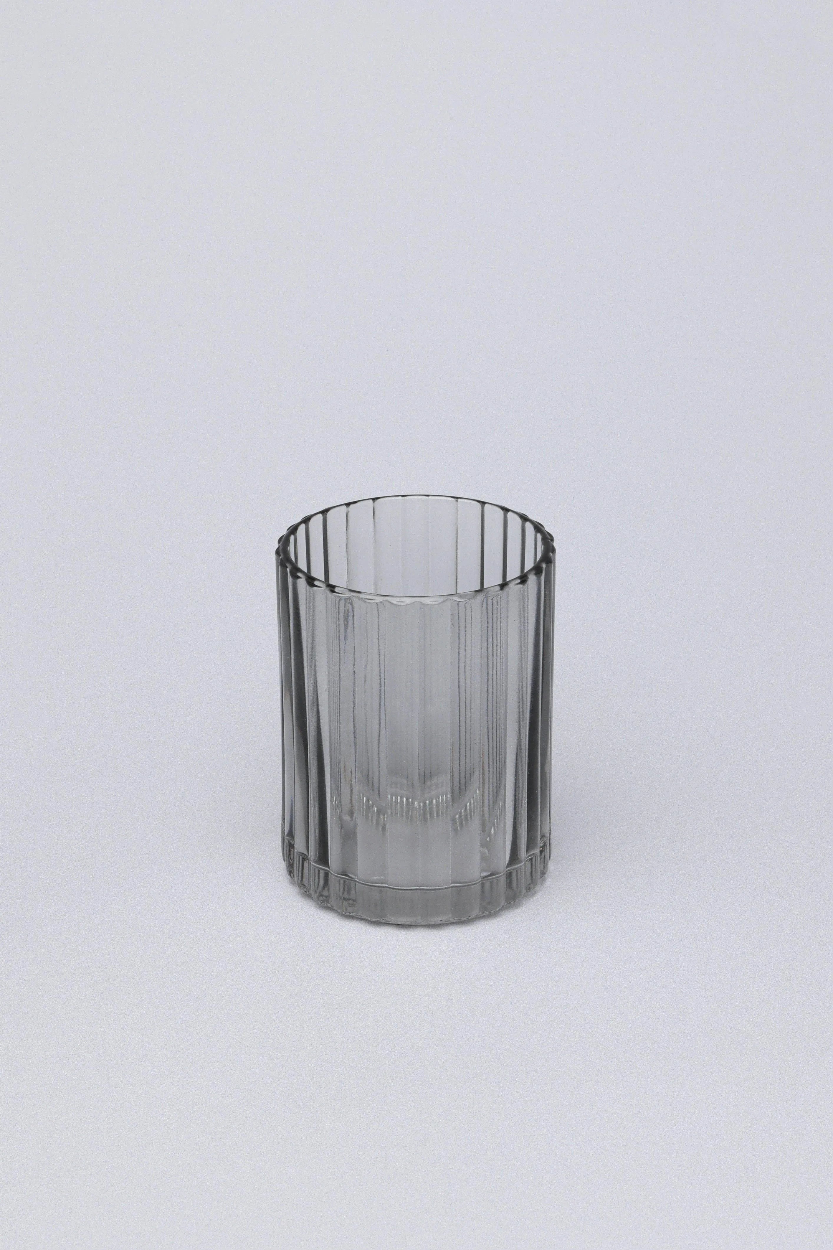 Three Piece Vienna Grey Glass Bathroom Set - G Decor