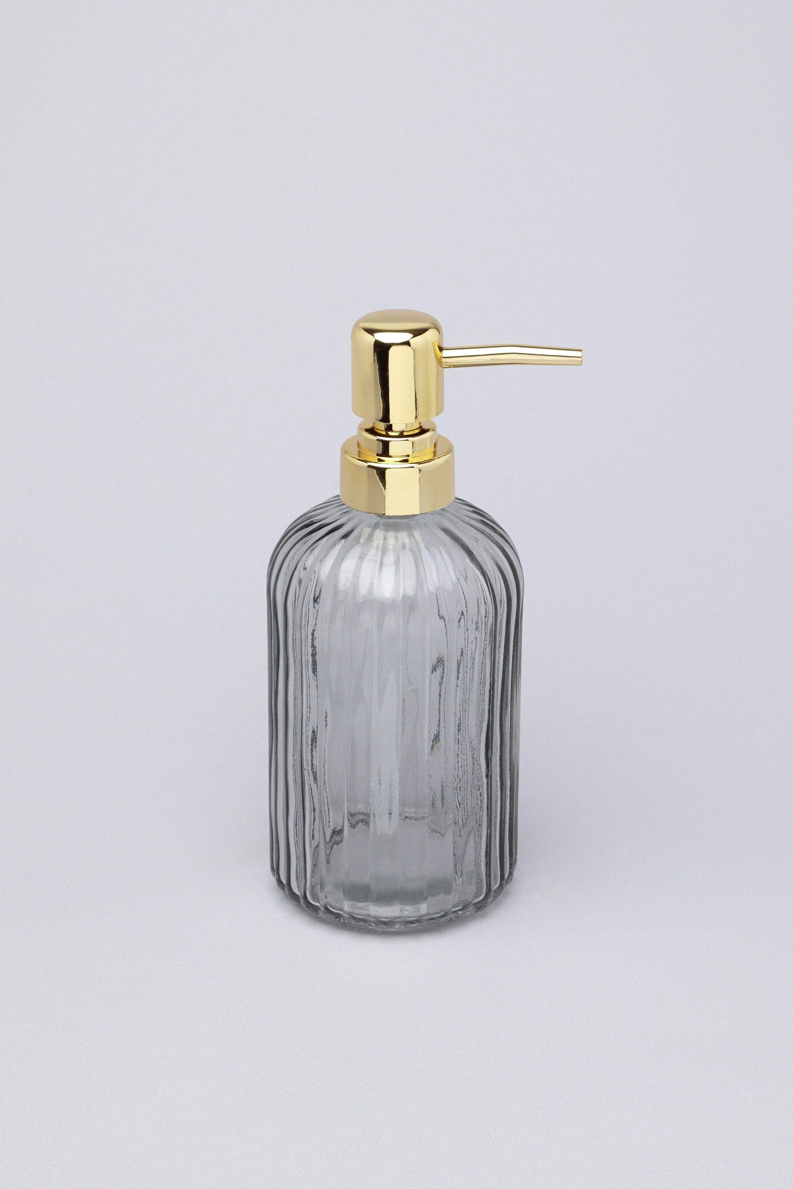 Vienna Three-Piece Grey Glass Bathroom Accessory Set — alternate view, G Decor