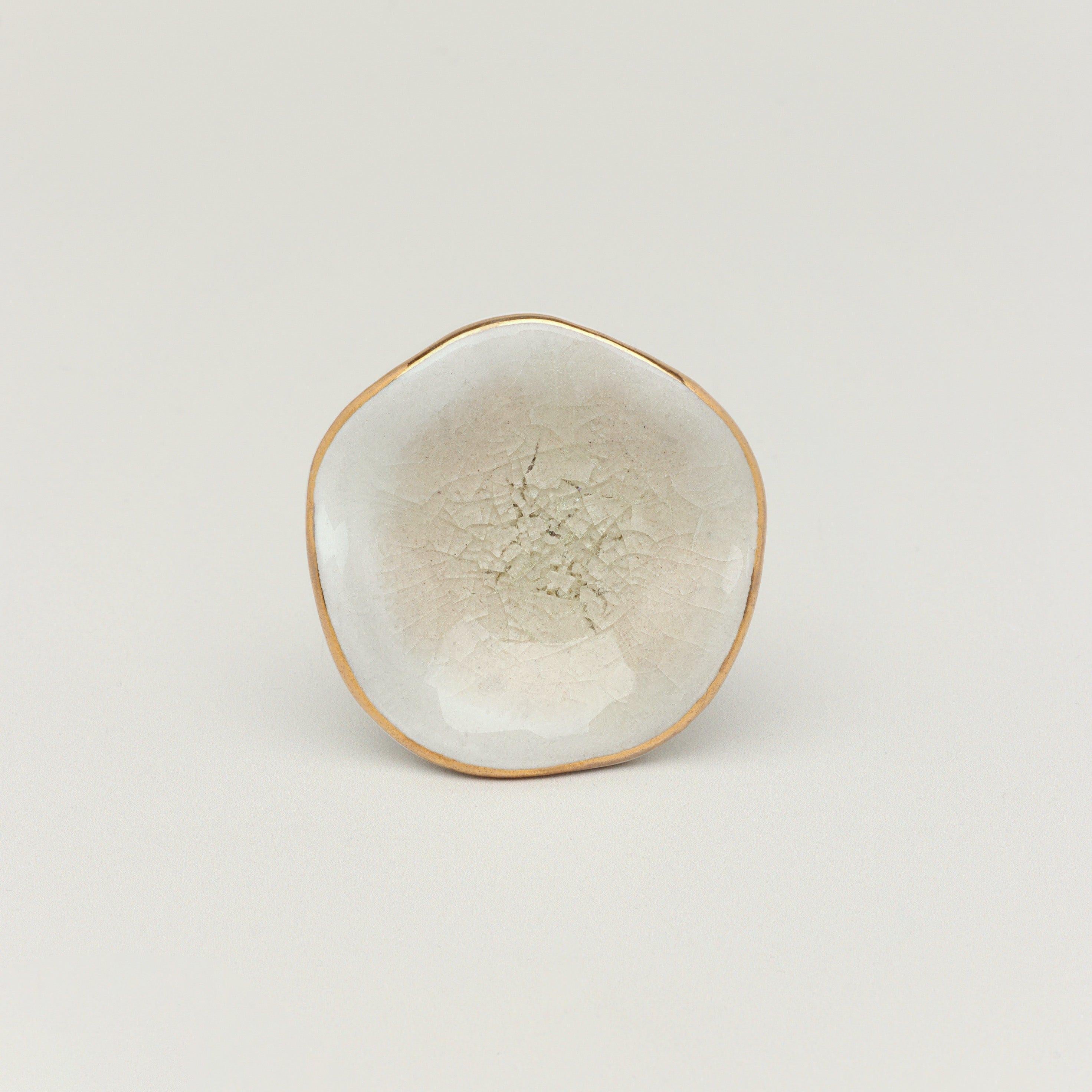 Tiffity Handmade Ceramic Door Knob Handpainted Cupboard, Drawer & Door Handle - G Decor