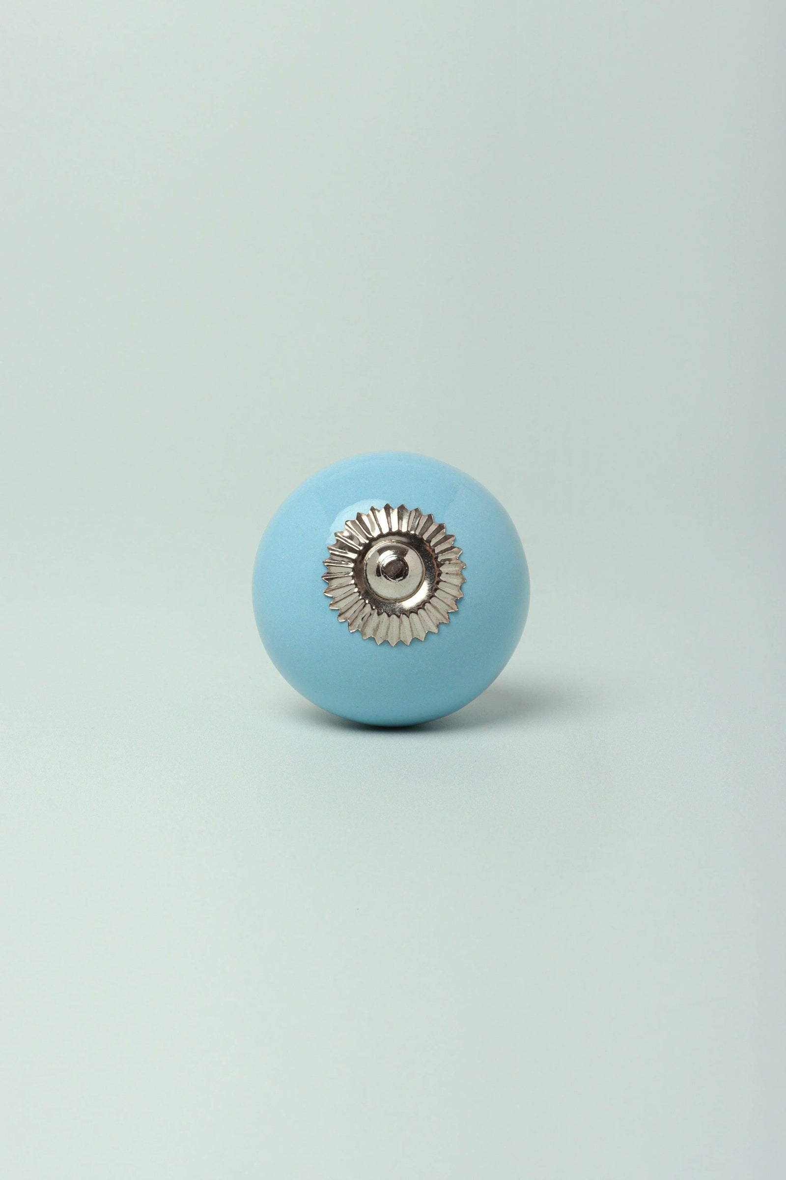 Timeless Hand-Painted Ceramic Cabinet Knob in Colour — lifestyle view, G Decor