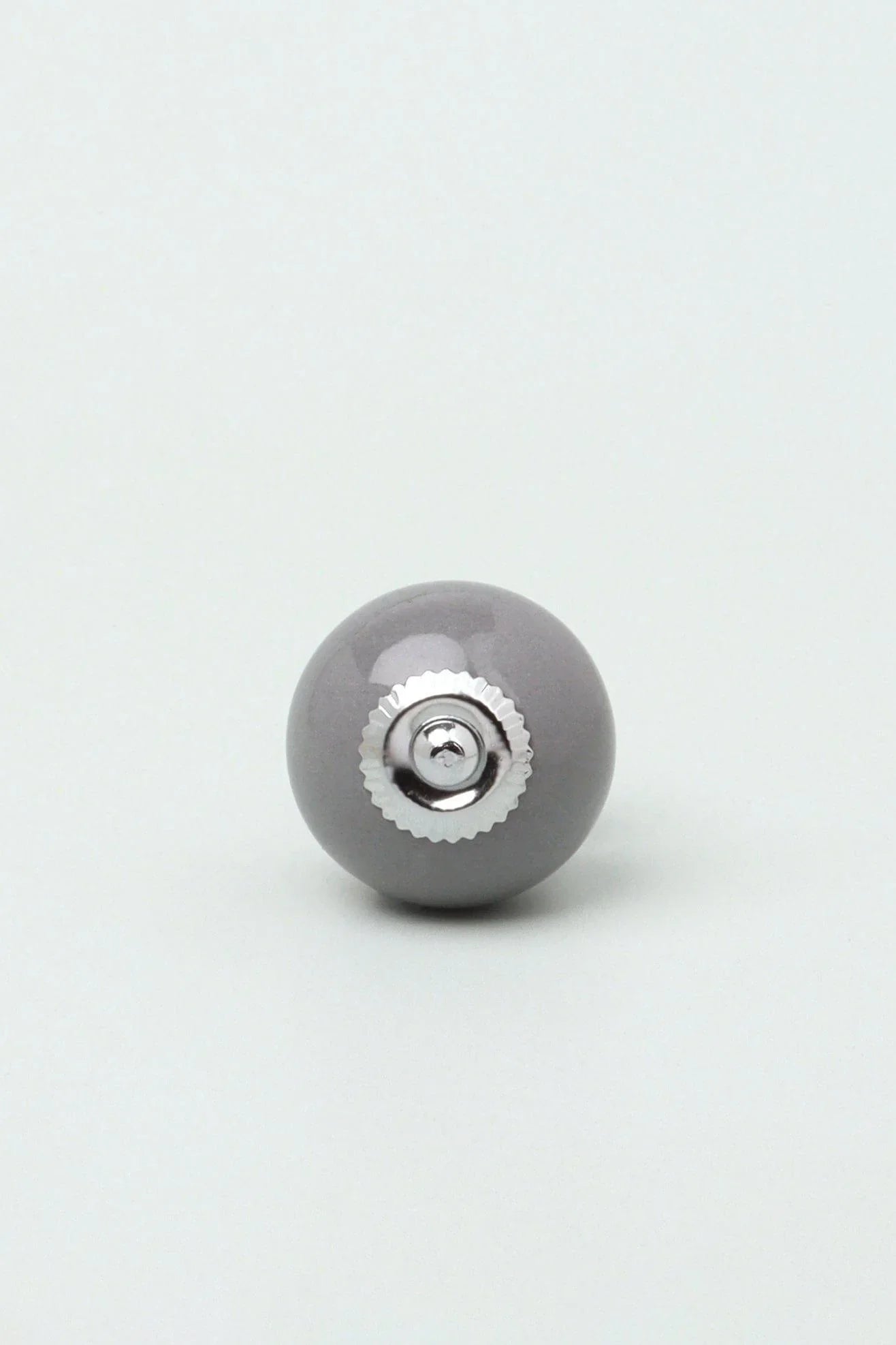 Timeless Ceramic Cabinet Knob in Calming Colours — close-up view, G Decor