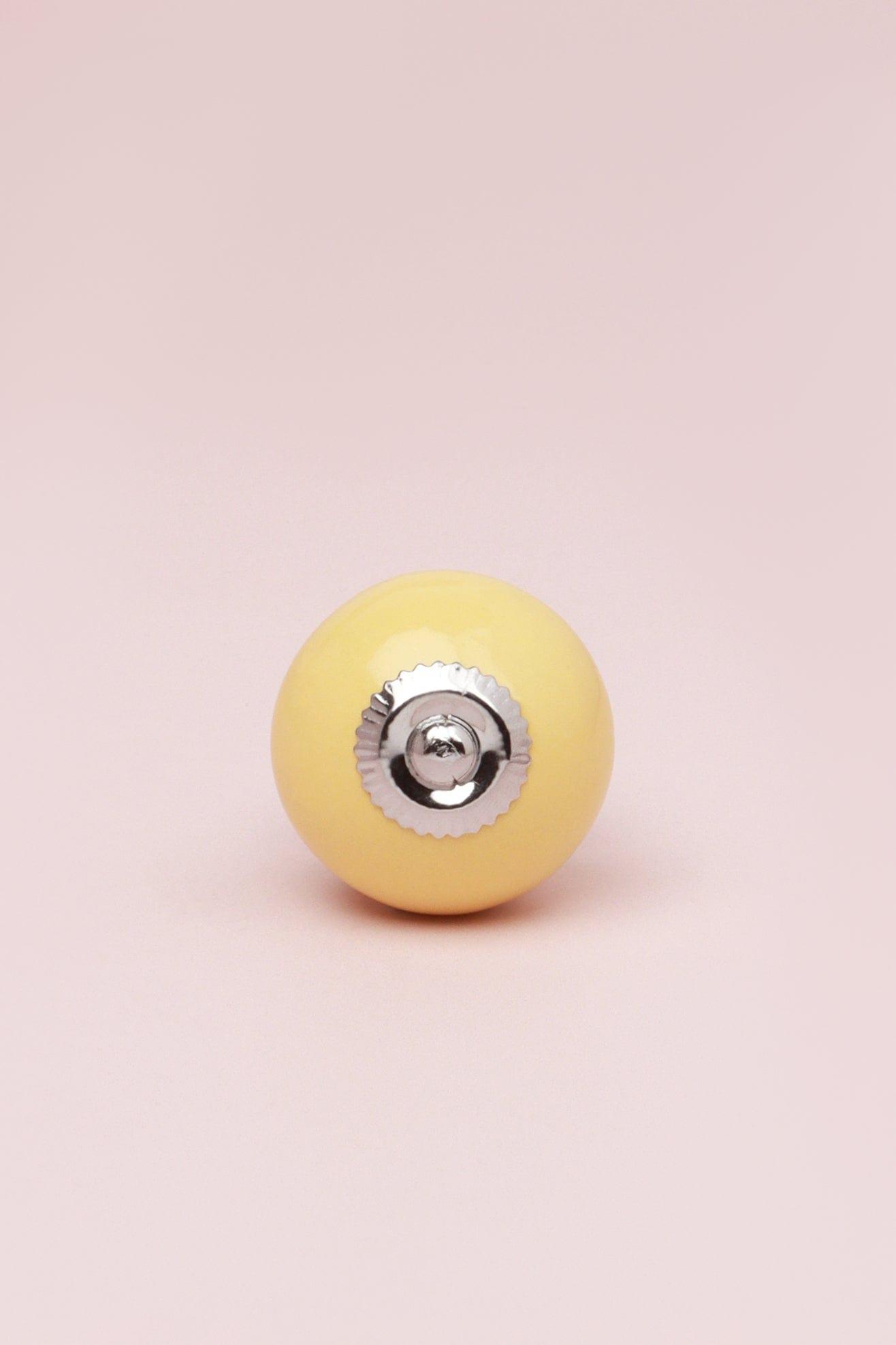 Timeless Handmade Ceramic Door Handles In Sunny Colours Elegant And Functional Knobs - G Decor