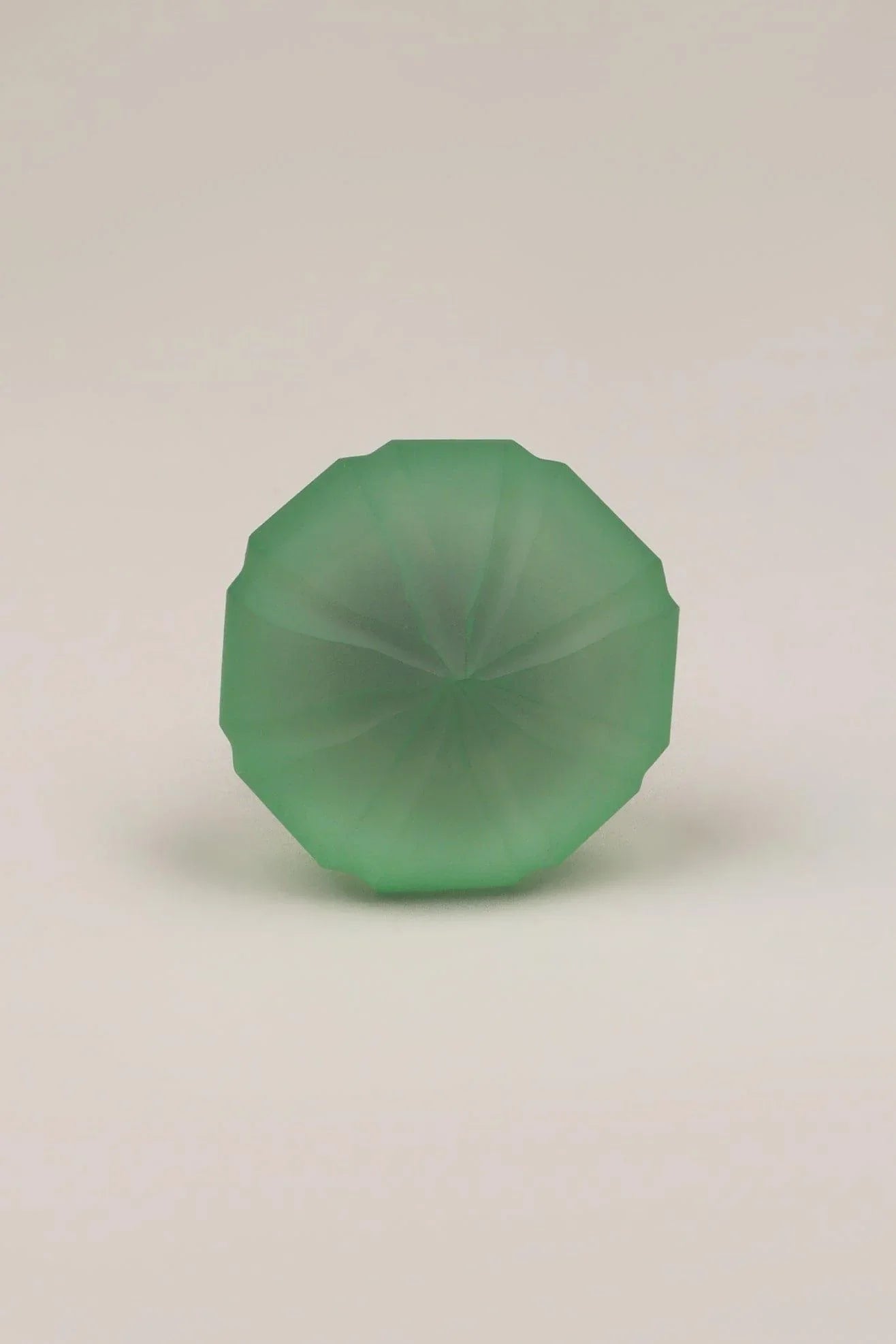 Tuscany Umbrella Matte Glass Cabinet Knob — close-up view, G Decor