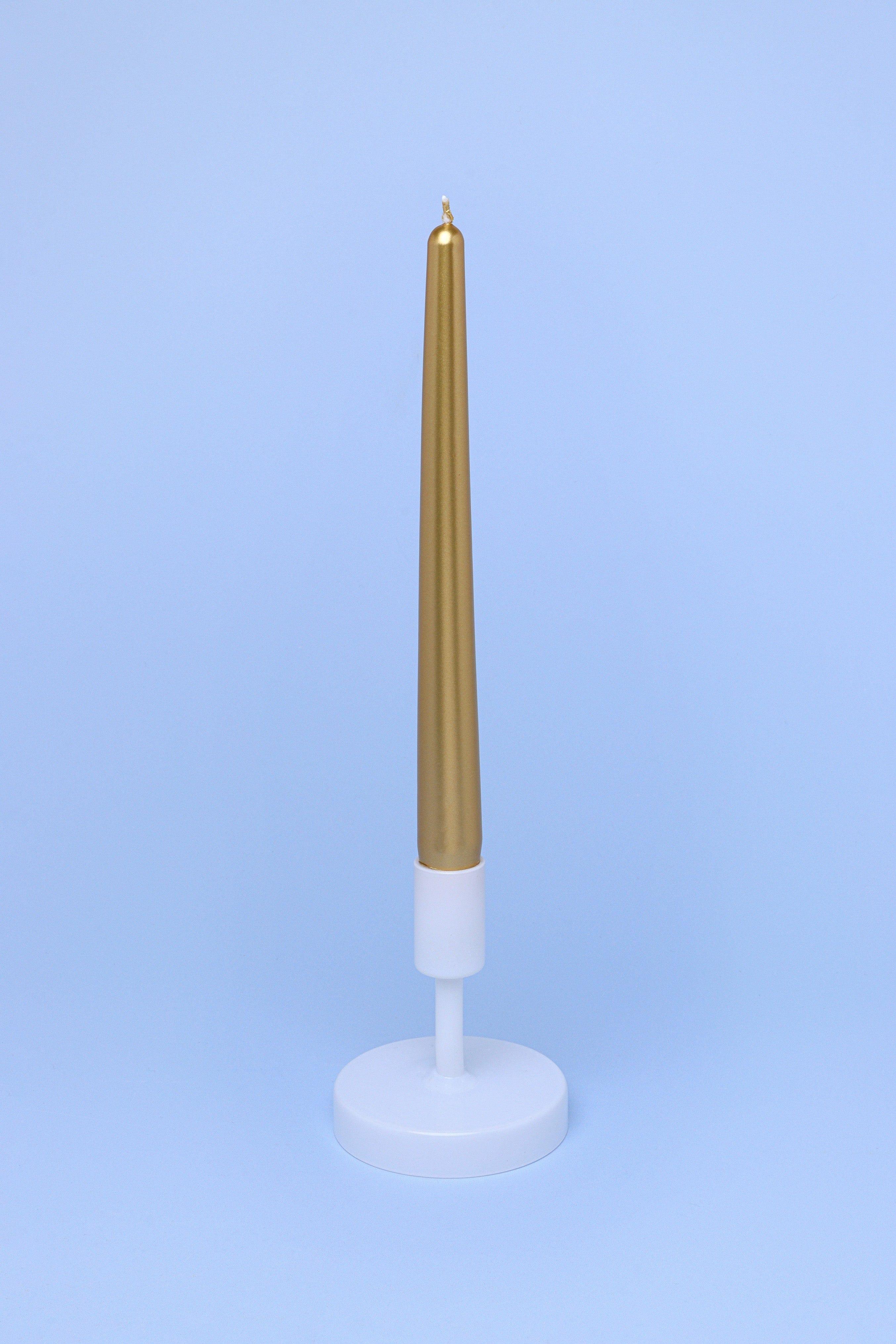 Velaré Golden Hour Set of 2, 10 or 20 Tall Hand-Finished Opaline Dinner Candles & Taper Candles - G Decor