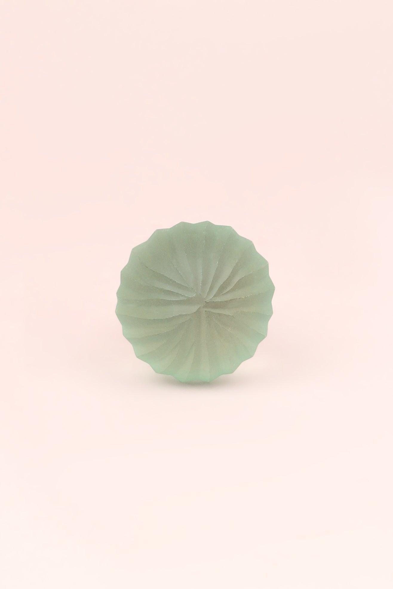 Velvet Frost Renaissance Glass Door Knobs - G Decor