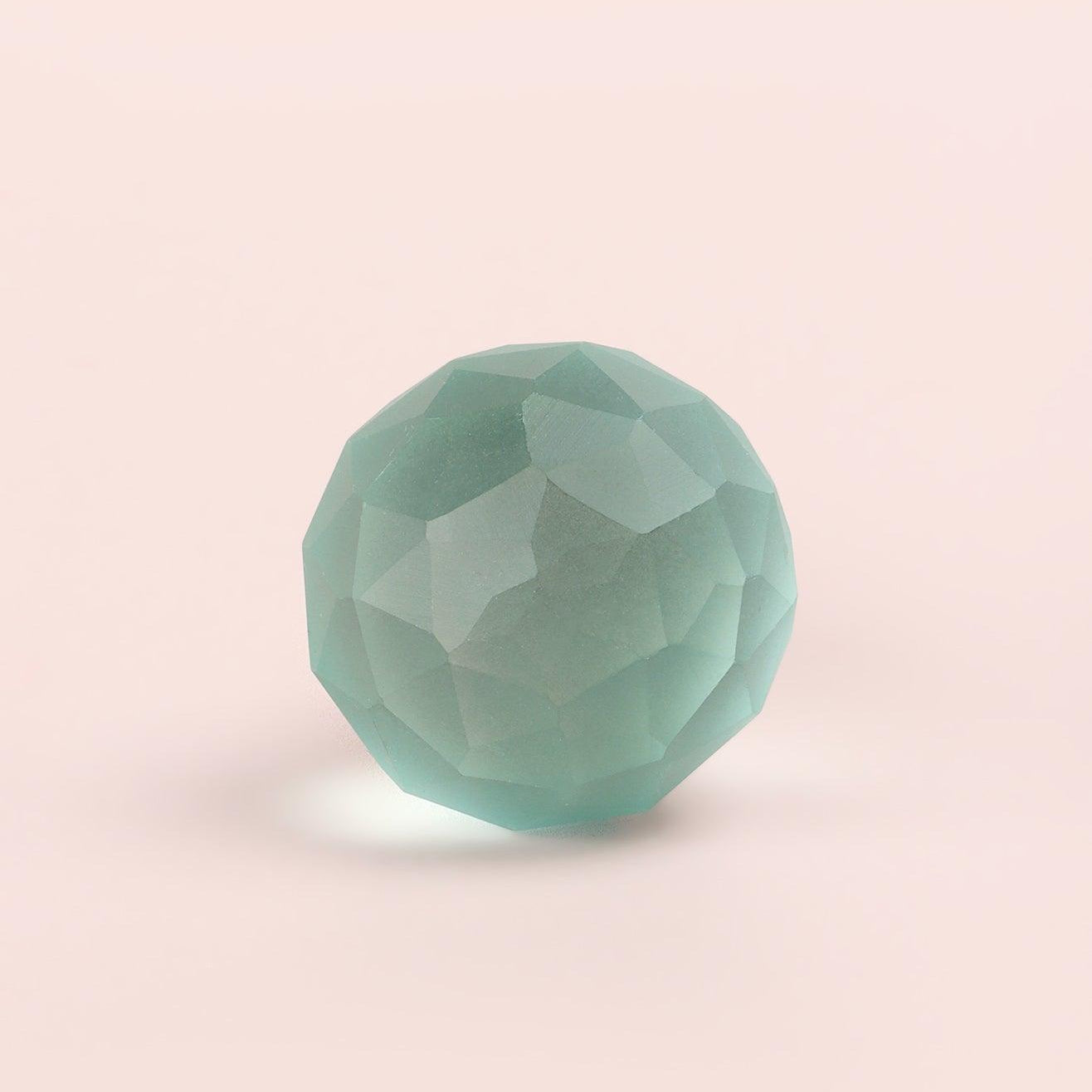 Velvet Glow Gemstone Glass Pull Knob In Pastel Collecion - G Decor
