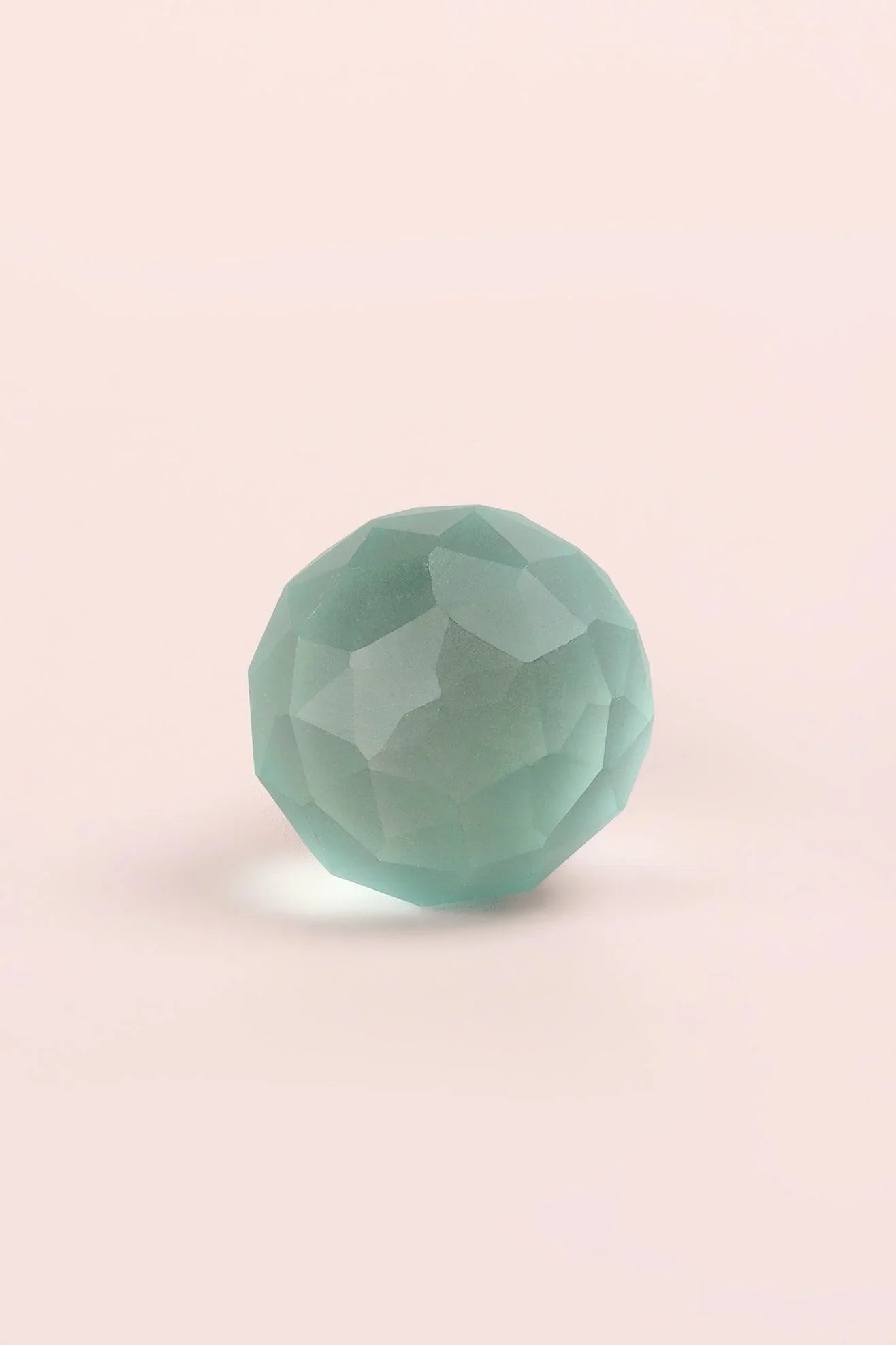 Velvet Glow Gemstone Glass Cabinet Pull Knob, Pastel — alternate view, G Decor