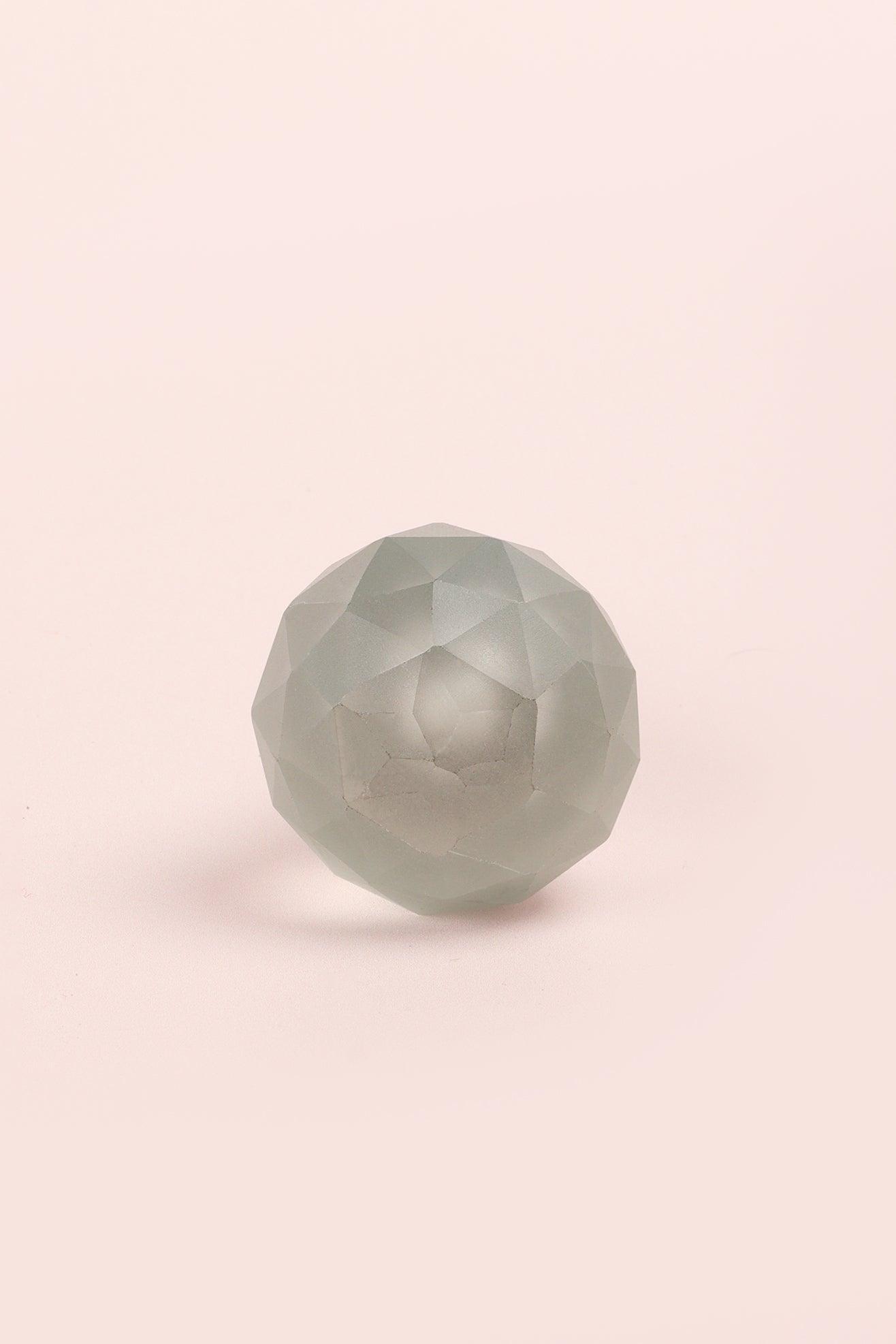 Velvet Glow Gemstone Glass Pull Knob In Pastel Collecion - G Decor