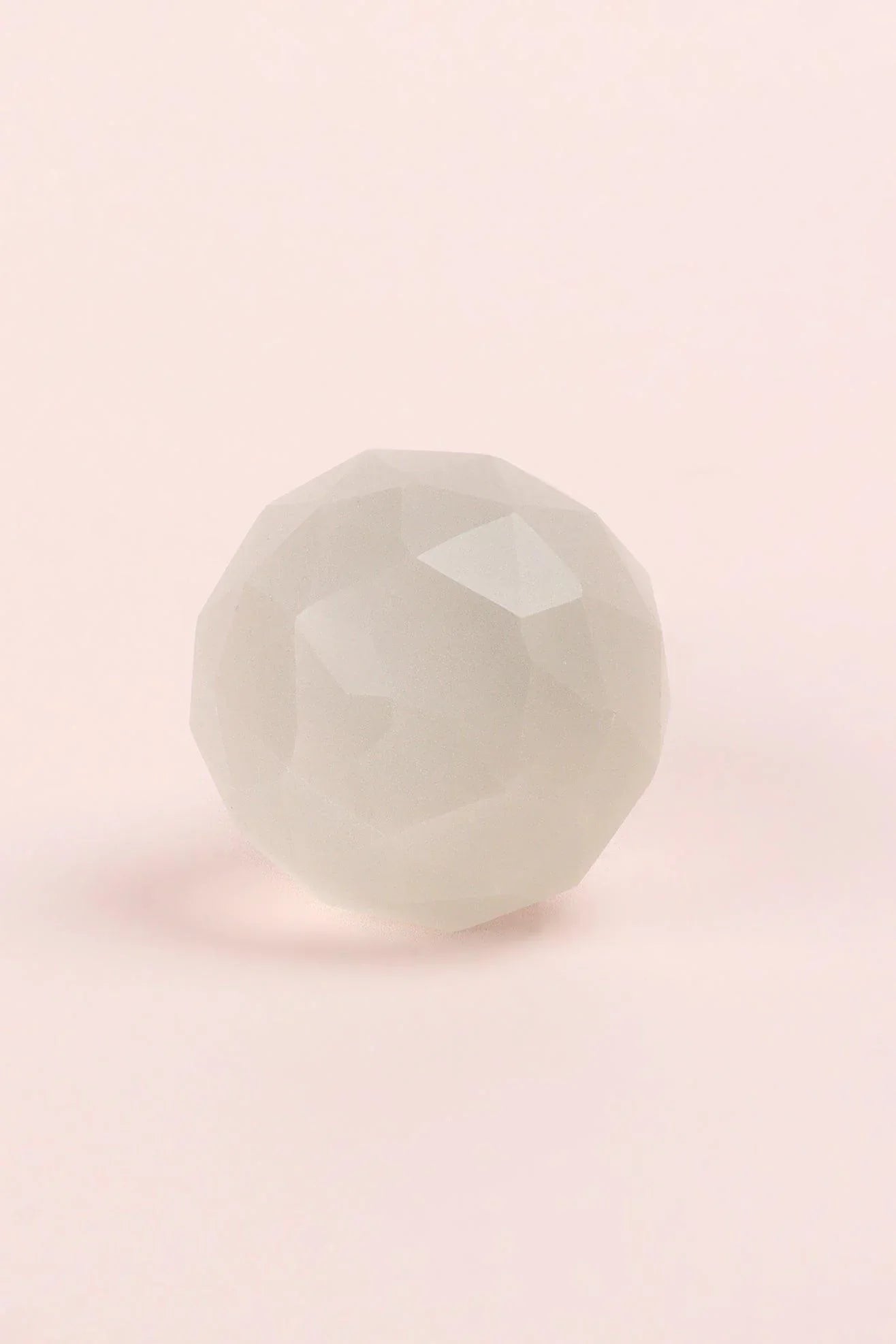 Velvet Glow Gemstone Glass Cabinet Pull Knob in Noir — close-up view, G Decor