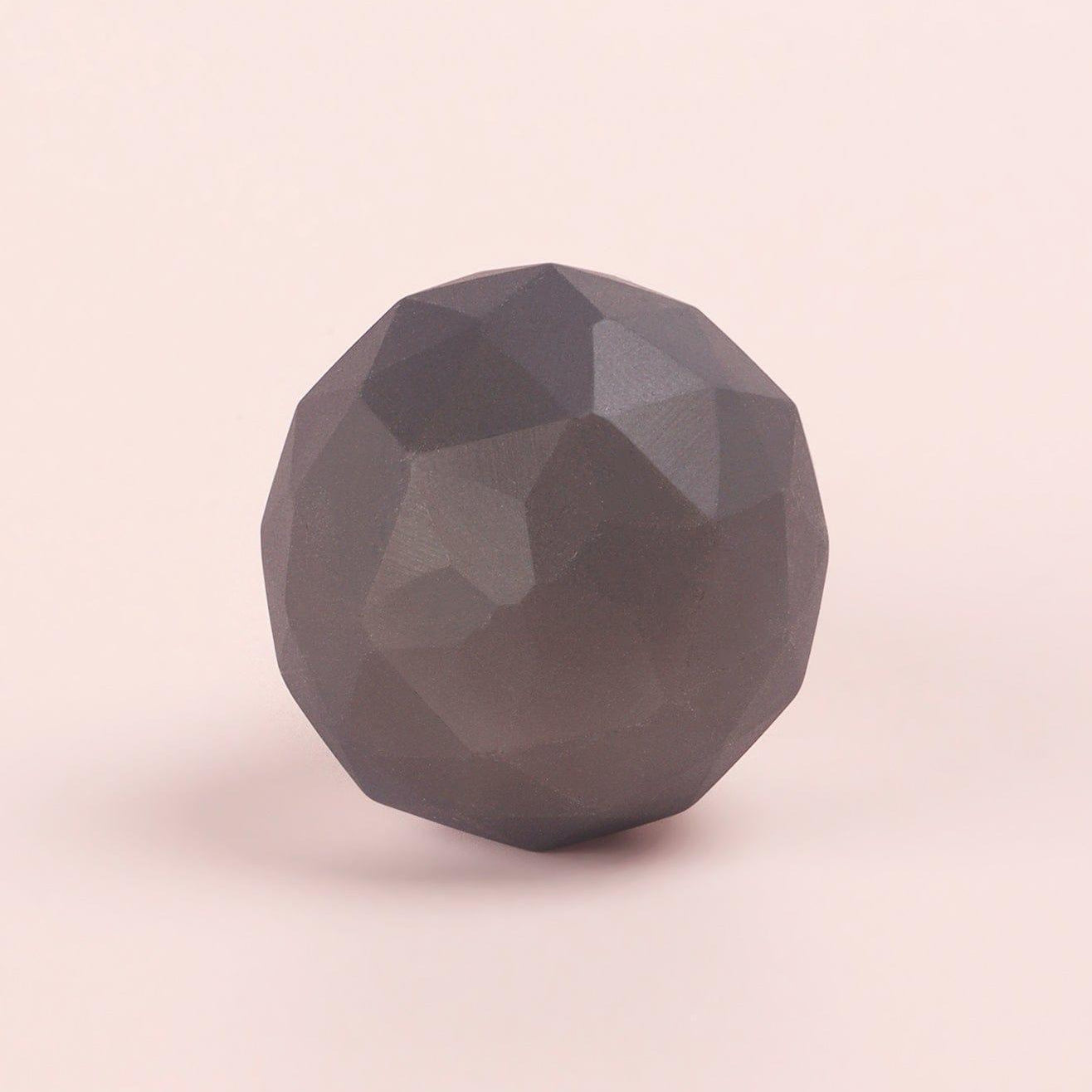 Velvet Glow Gemstone Glass Pull Knob Noir Collection - G Decor