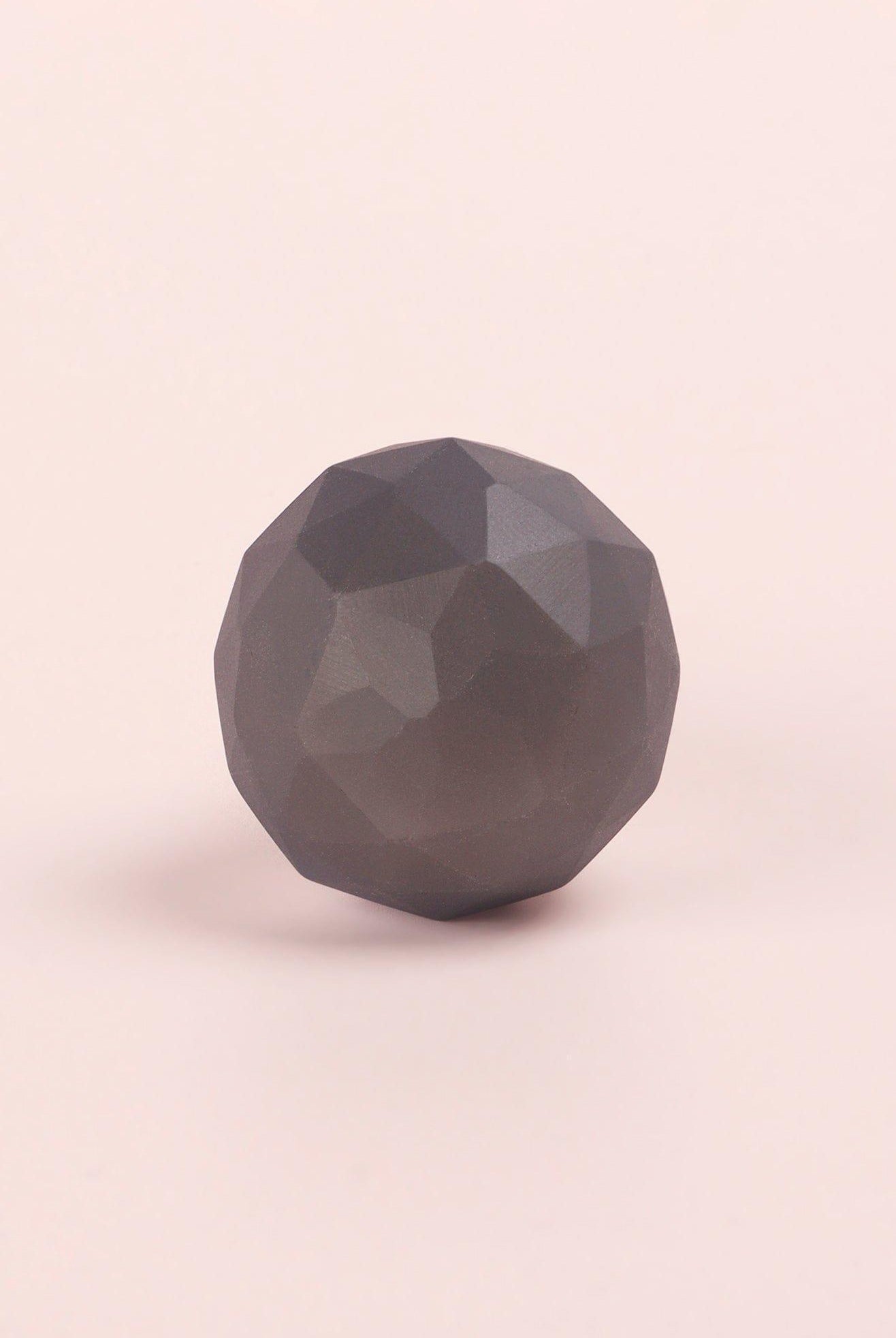 Velvet Glow Gemstone Glass Pull Knob Noir Collection - G Decor