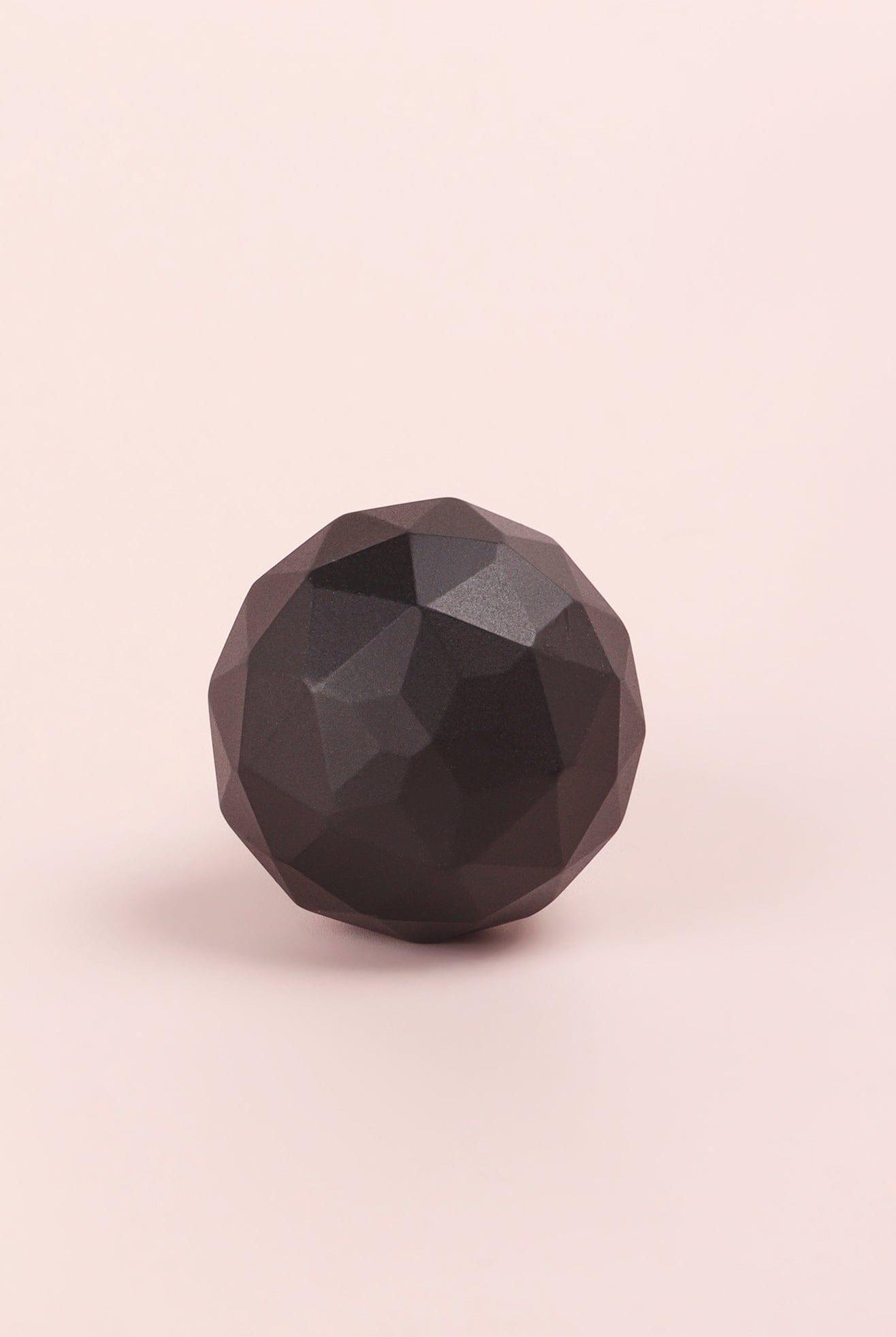 Velvet Glow Gemstone Glass Pull Knob Noir Collection - G Decor