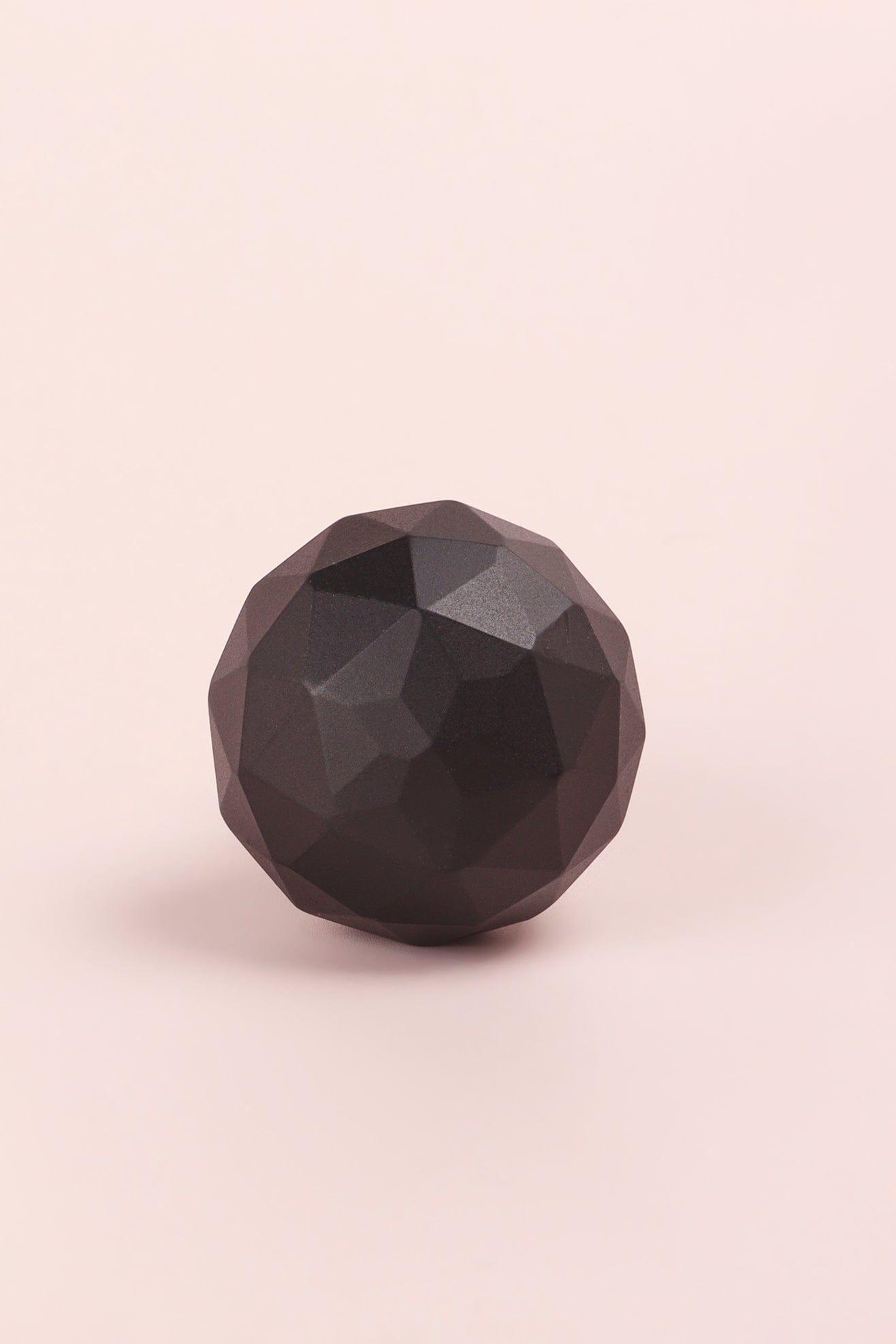Velvet Glow Gemstone Glass Pull Knob Noir Collection - G Decor