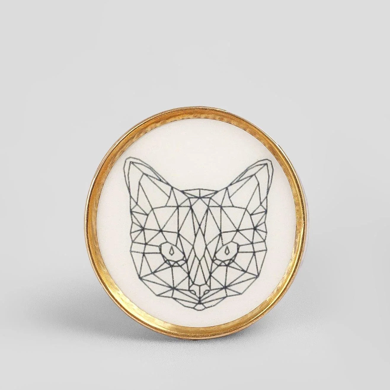 wild-animal-brass-door-knob-decorative-cupboard-and-drawer-handle-g-decor-23544 - G Decor