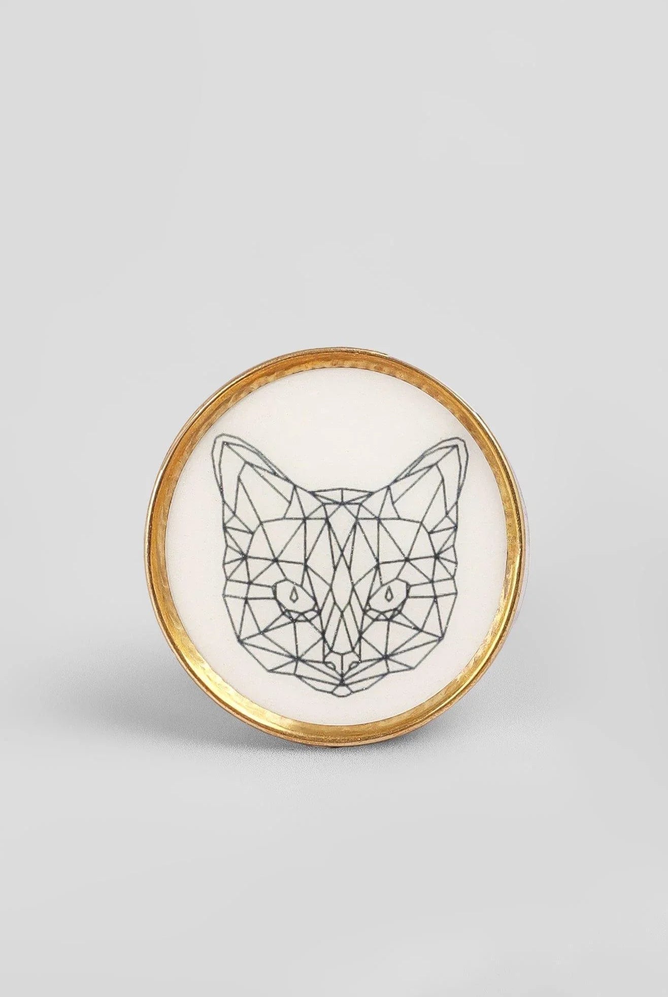 wild-animal-brass-door-knob-decorative-cupboard-and-drawer-handle-g-decor-23544 - G Decor