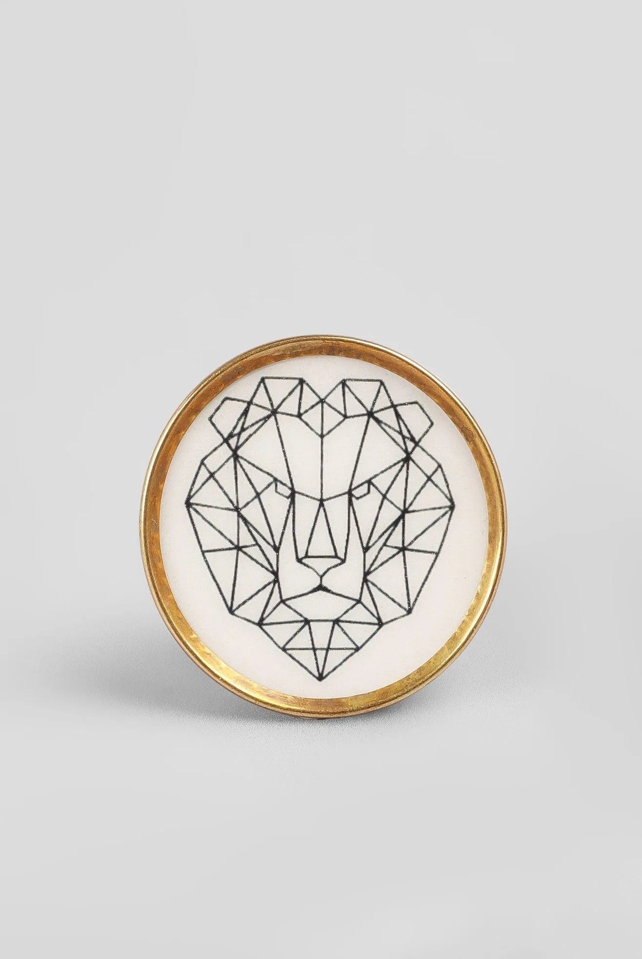 wild-animal-brass-door-knob-decorative-cupboard-and-drawer-handle-g-decor-77831 - G Decor